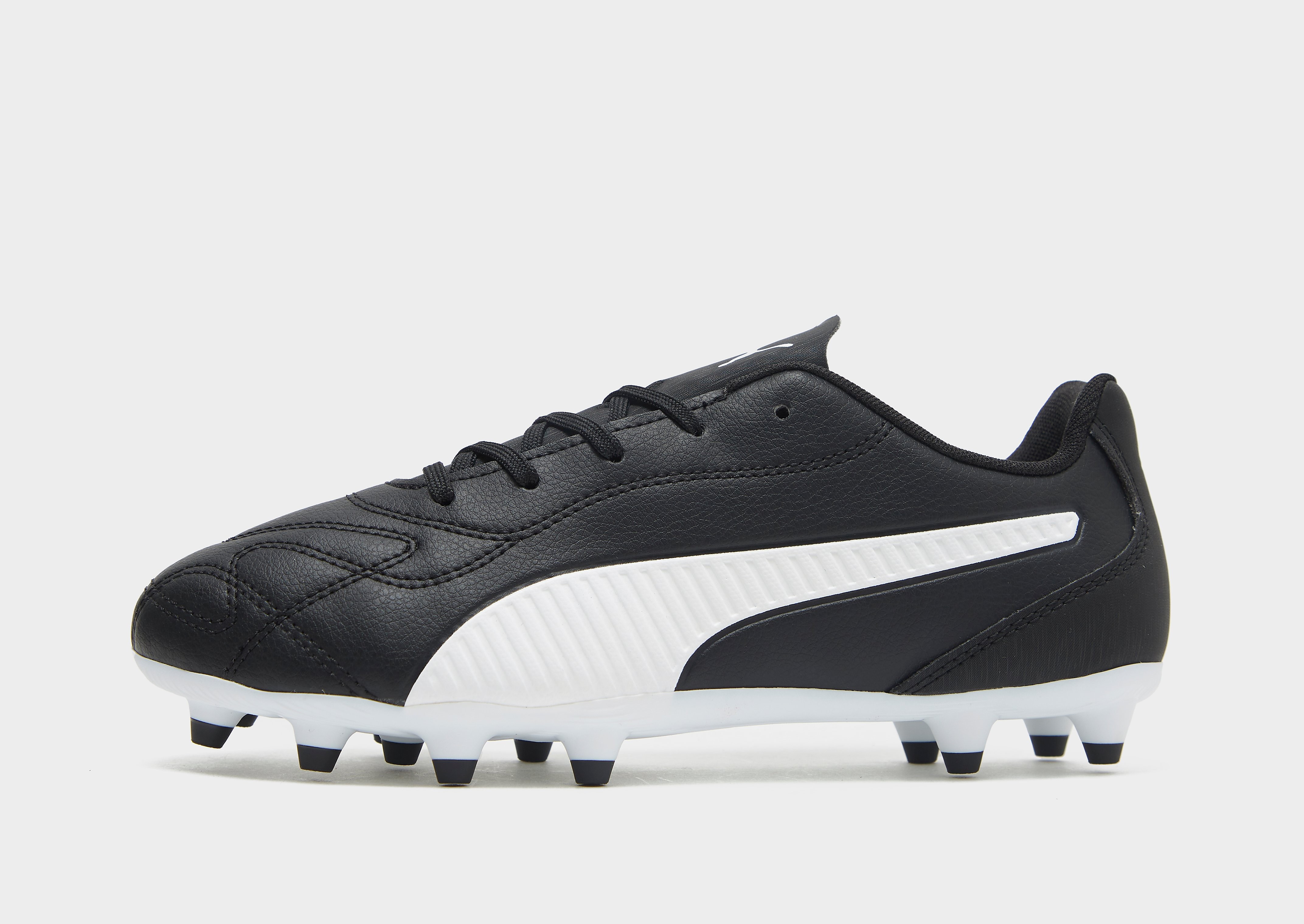 

Puma King Monarch II FG Junior - Black/White - Kids, Black/White