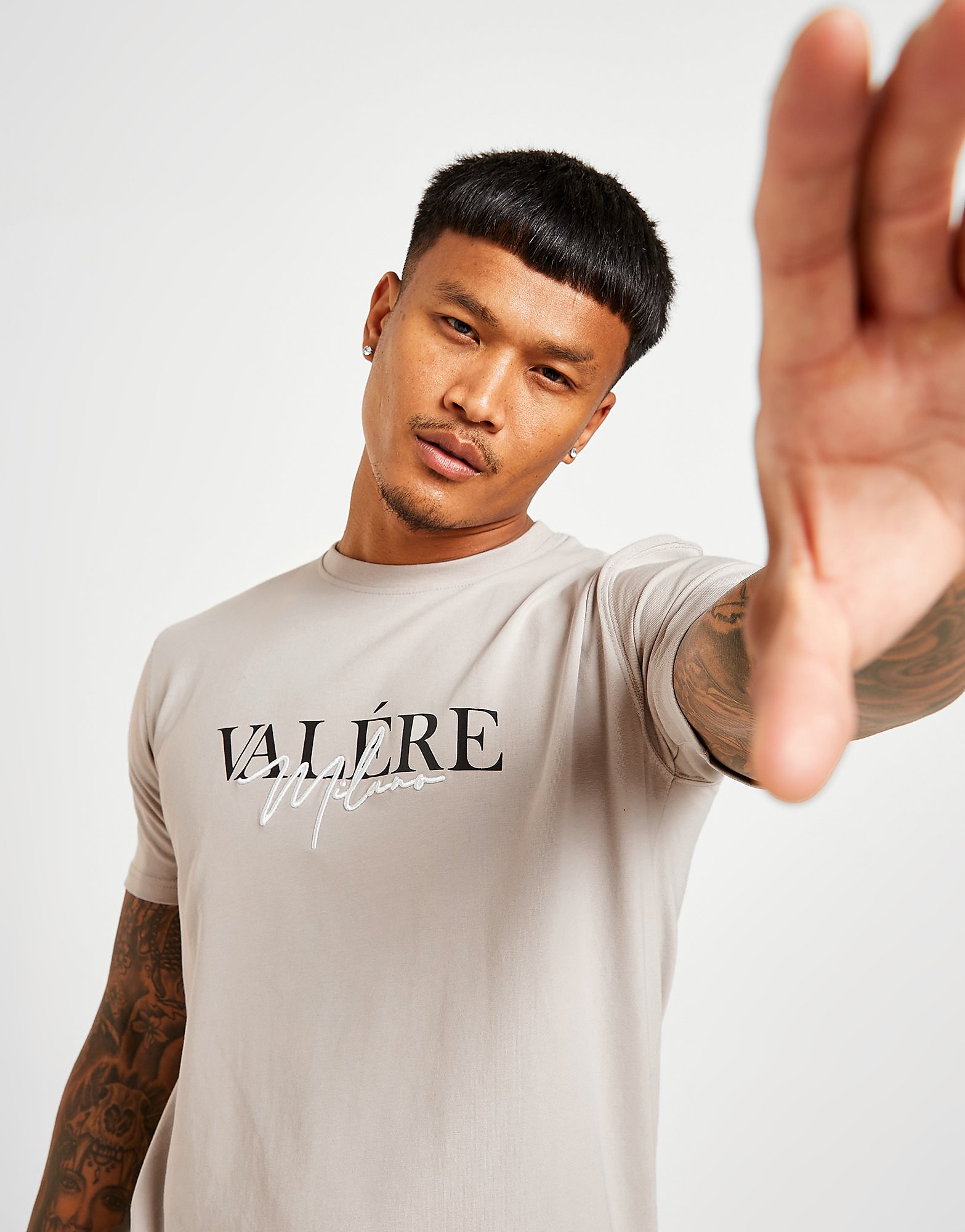 

VALERE Copione T-Shirt - Grey - Mens, Grey