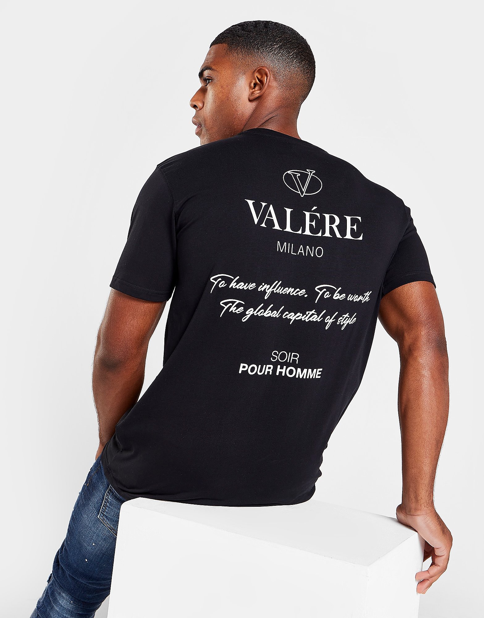 

VALERE Soir T-Shirt - Black - Mens, Black