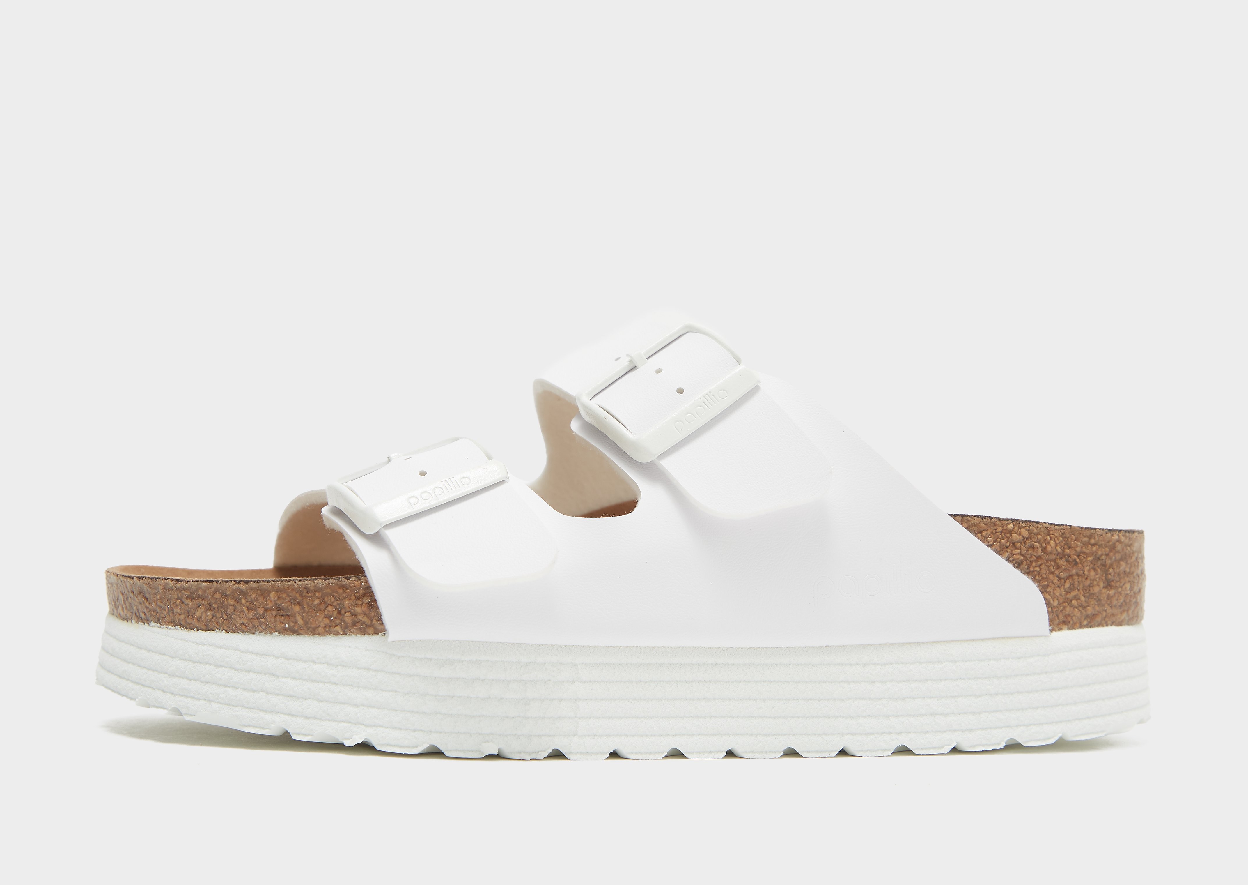 

Birkenstock Arizona Platform Vegan Women's - White, White