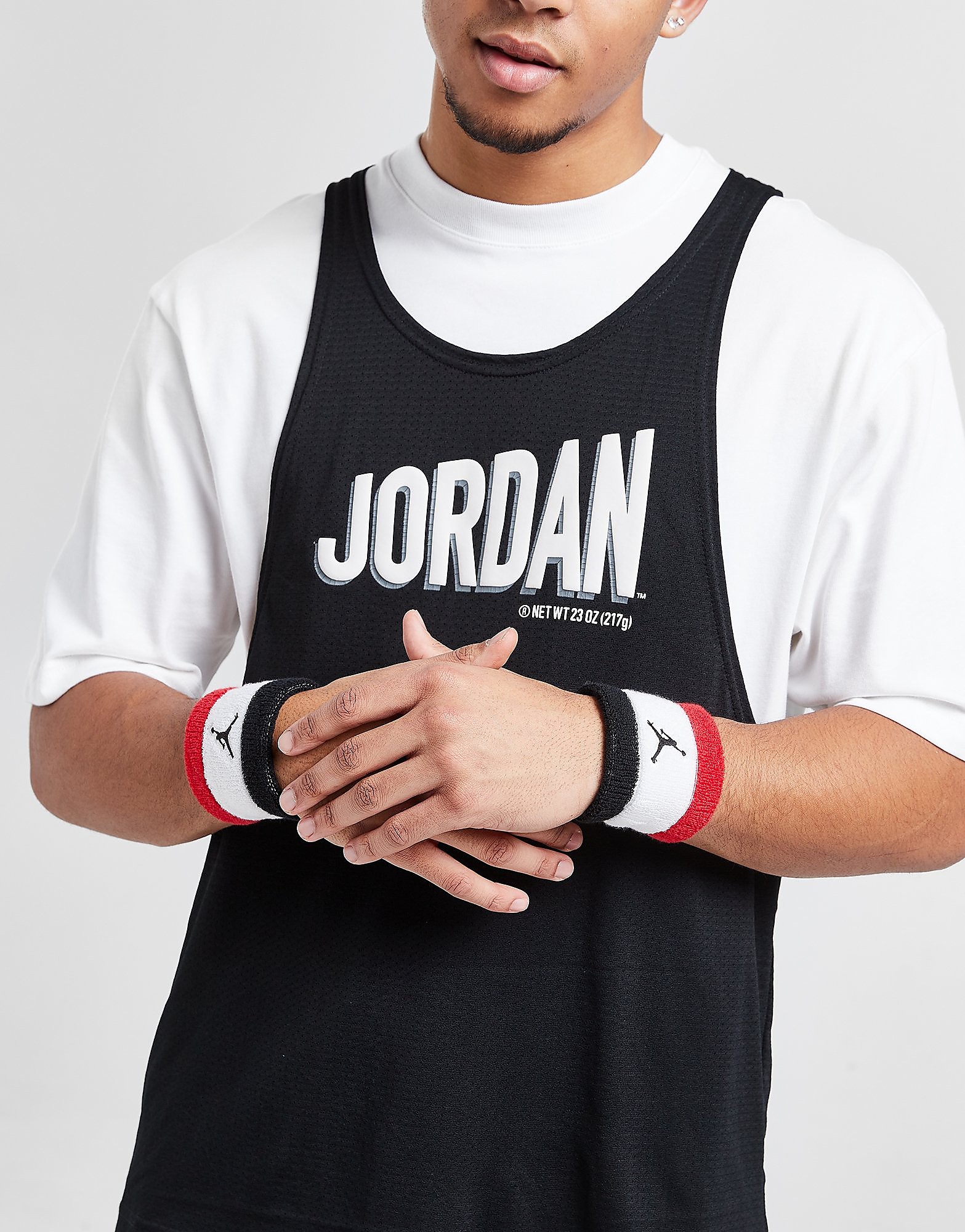 

Jordan 2-Pack Wristbands - Red - Womens, Red