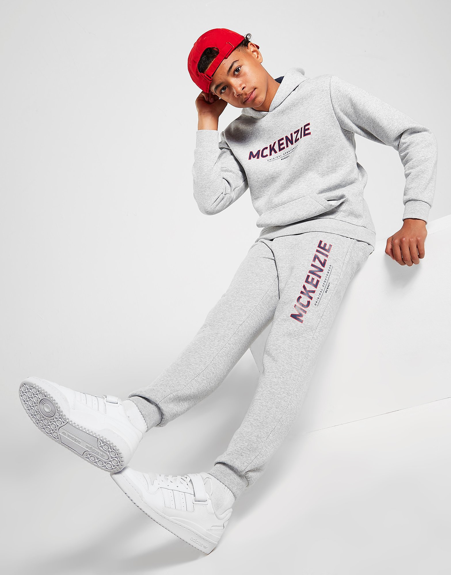 

McKenzie Teo Fleece Joggers Junior - Grey - Kids, Grey