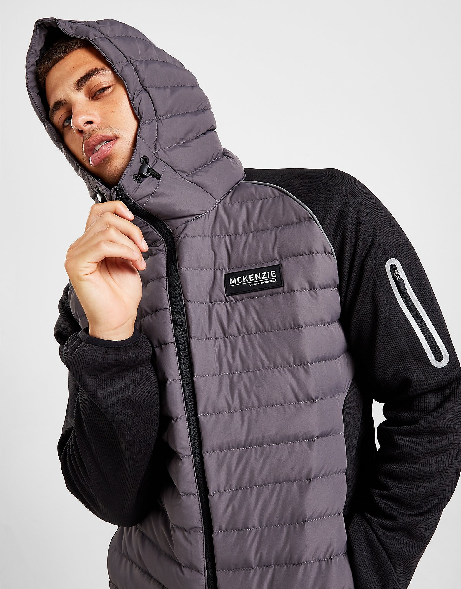 

McKenzie Alameda Hybrid Jacket - Only at JD - Grey - Mens, Grey