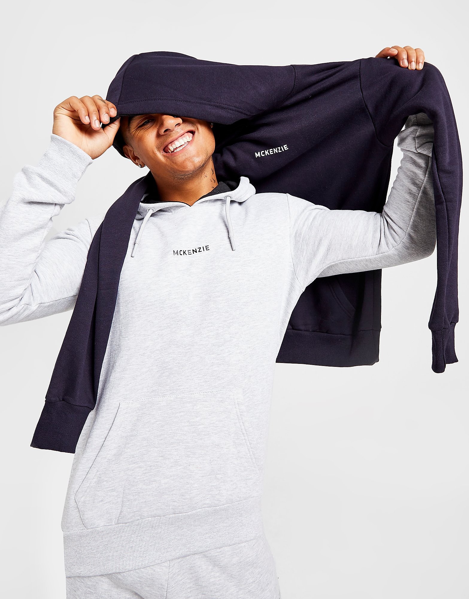 

McKenzie 2-Pack Essential Overhead Hoodie 2 - Only at JD - Grey - Mens, Grey