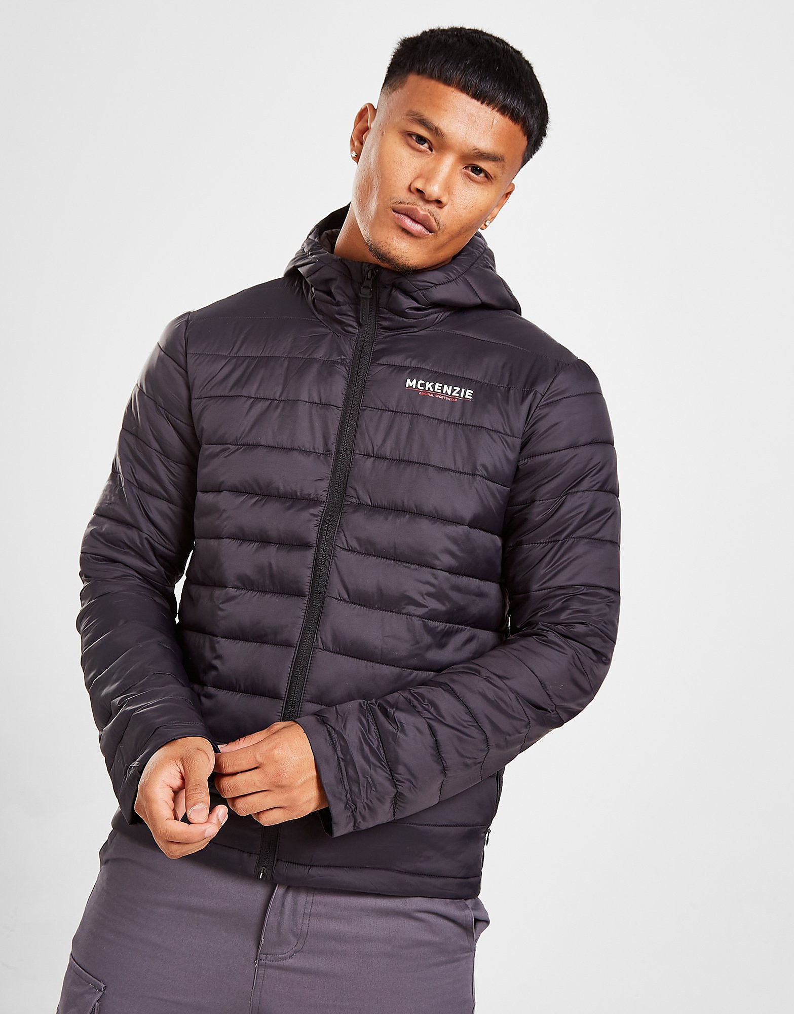 

McKenzie Maxton Packable Jacket - Only at JD - Black - Mens, Black