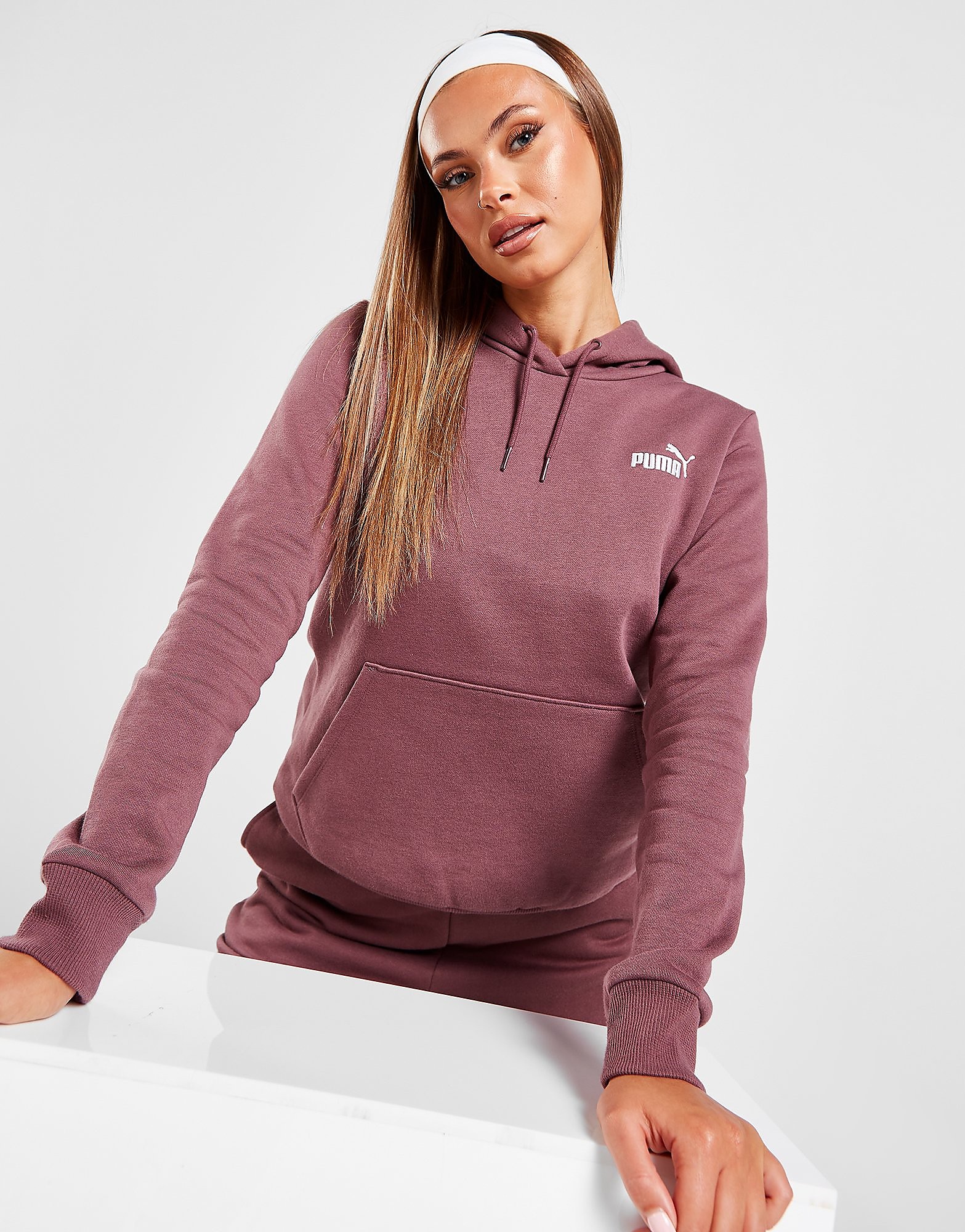 

Puma Core Small Logo Hoodie - Purple - Womens, Purple