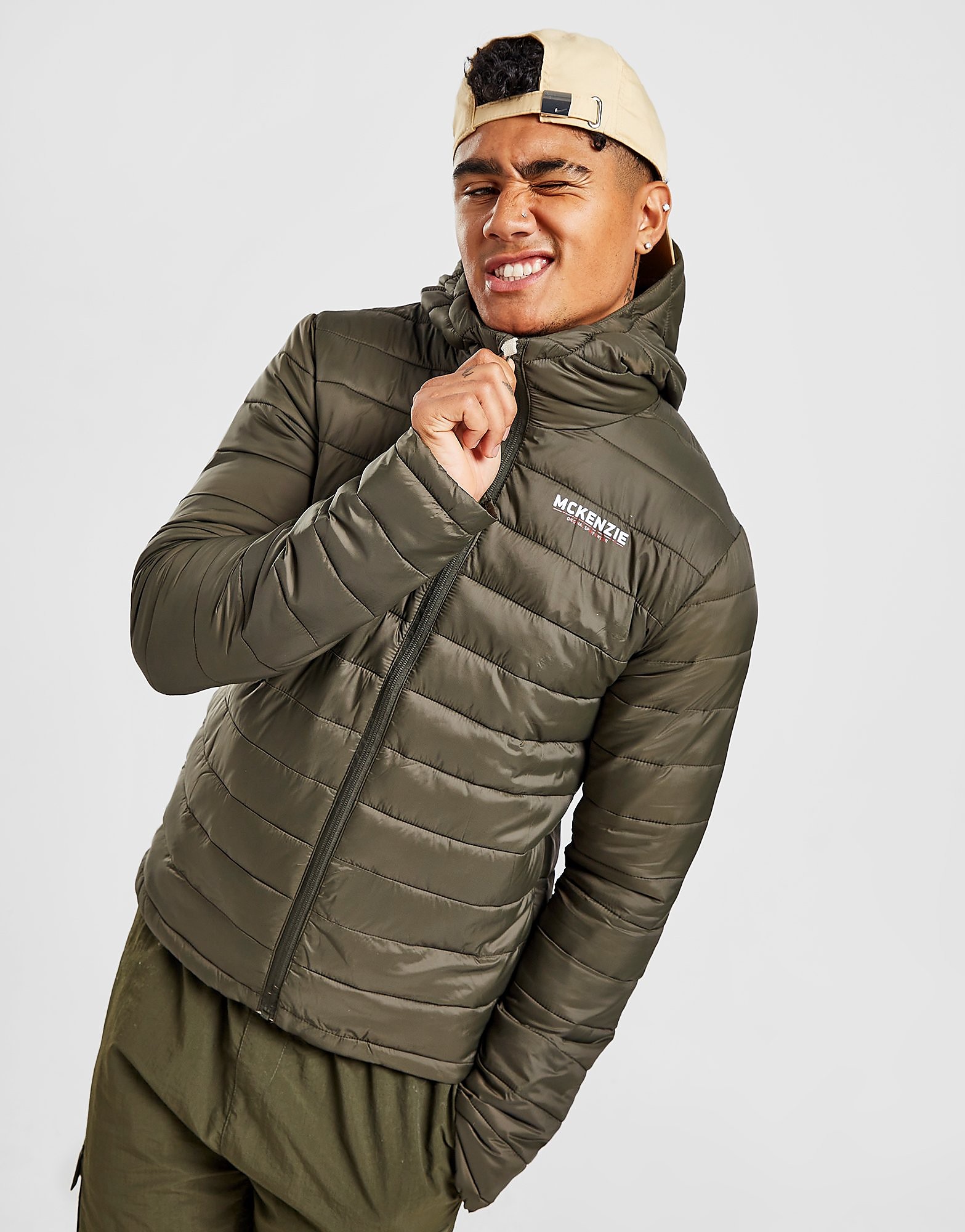 

McKenzie Maxton Packable Jacket - Only at JD - Green - Mens, Green