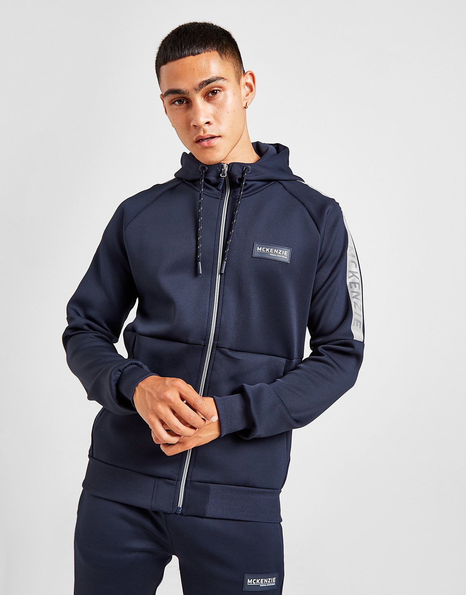 

McKenzie Dempsey Full Zip Hoodie - Only at JD - Blue - Mens, Blue
