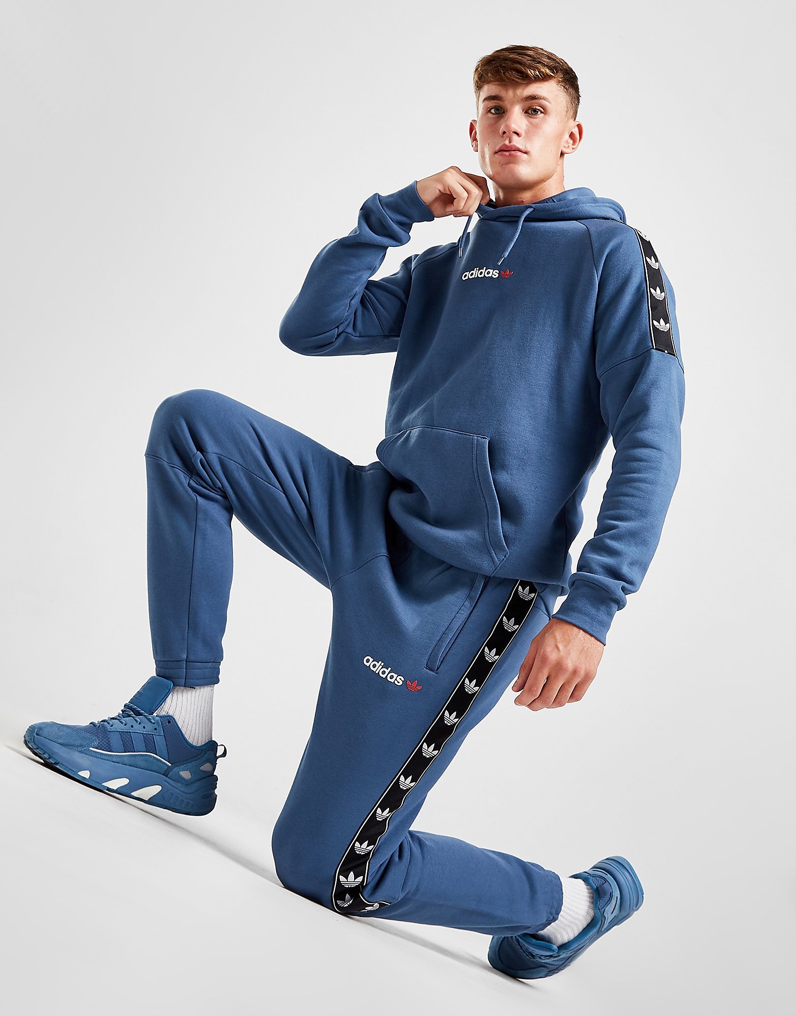 

adidas Originals Tape Joggers - Only at JD - Blue - Mens, Blue