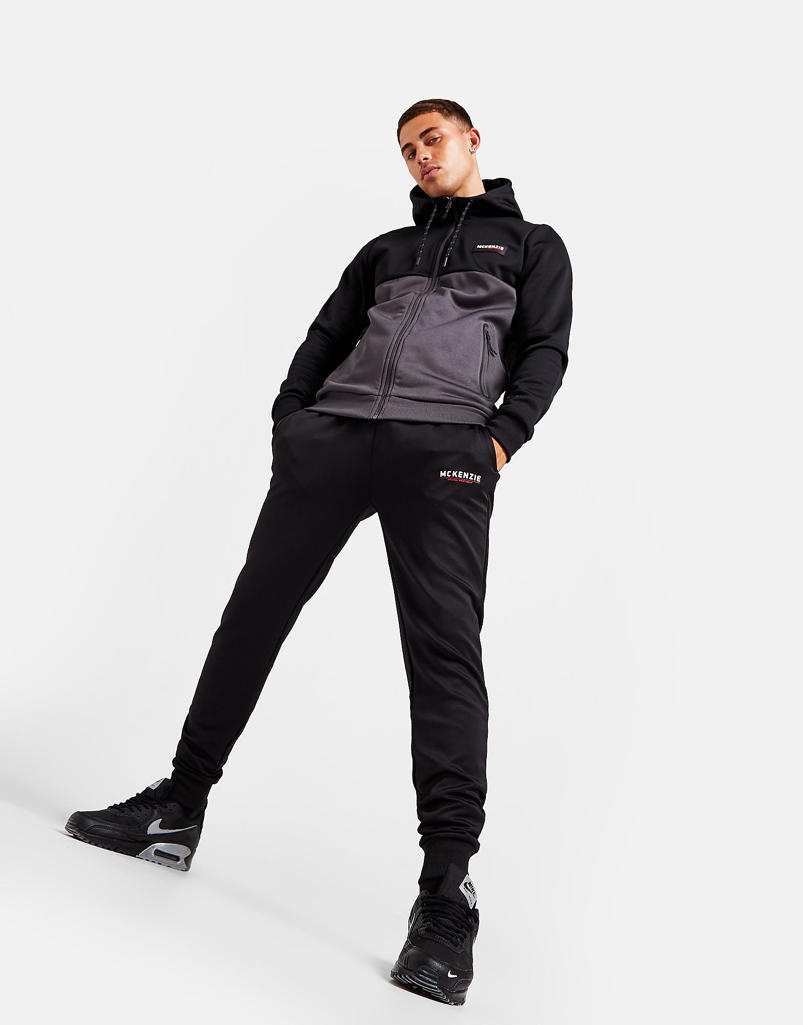 

McKenzie Essential Poly Track Pants - Only at JD - Black - Mens, Black