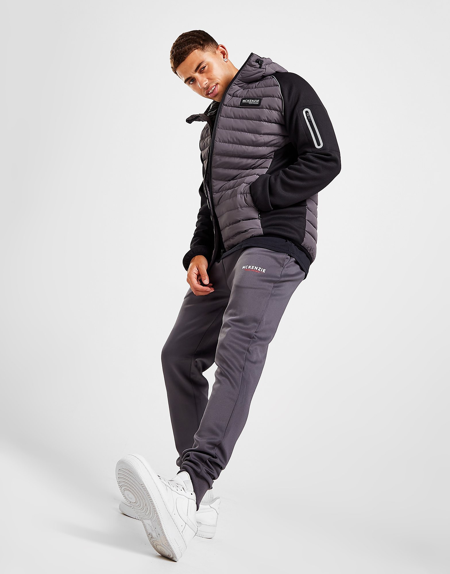 

McKenzie Essential Poly Track Pants - Only at JD - Grey - Mens, Grey