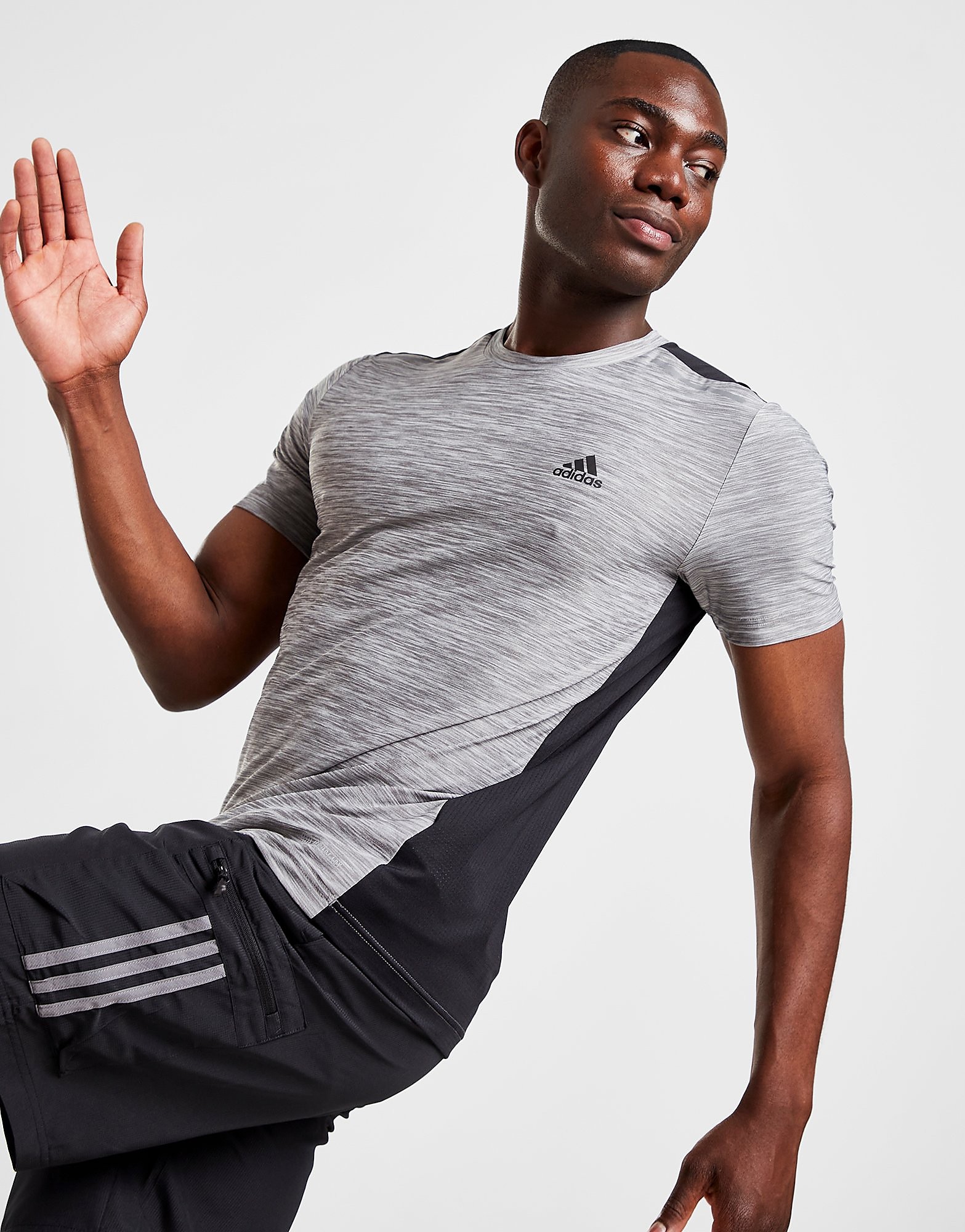 

adidas Tech T-Shirt - Only at JD - Grey - Mens, Grey