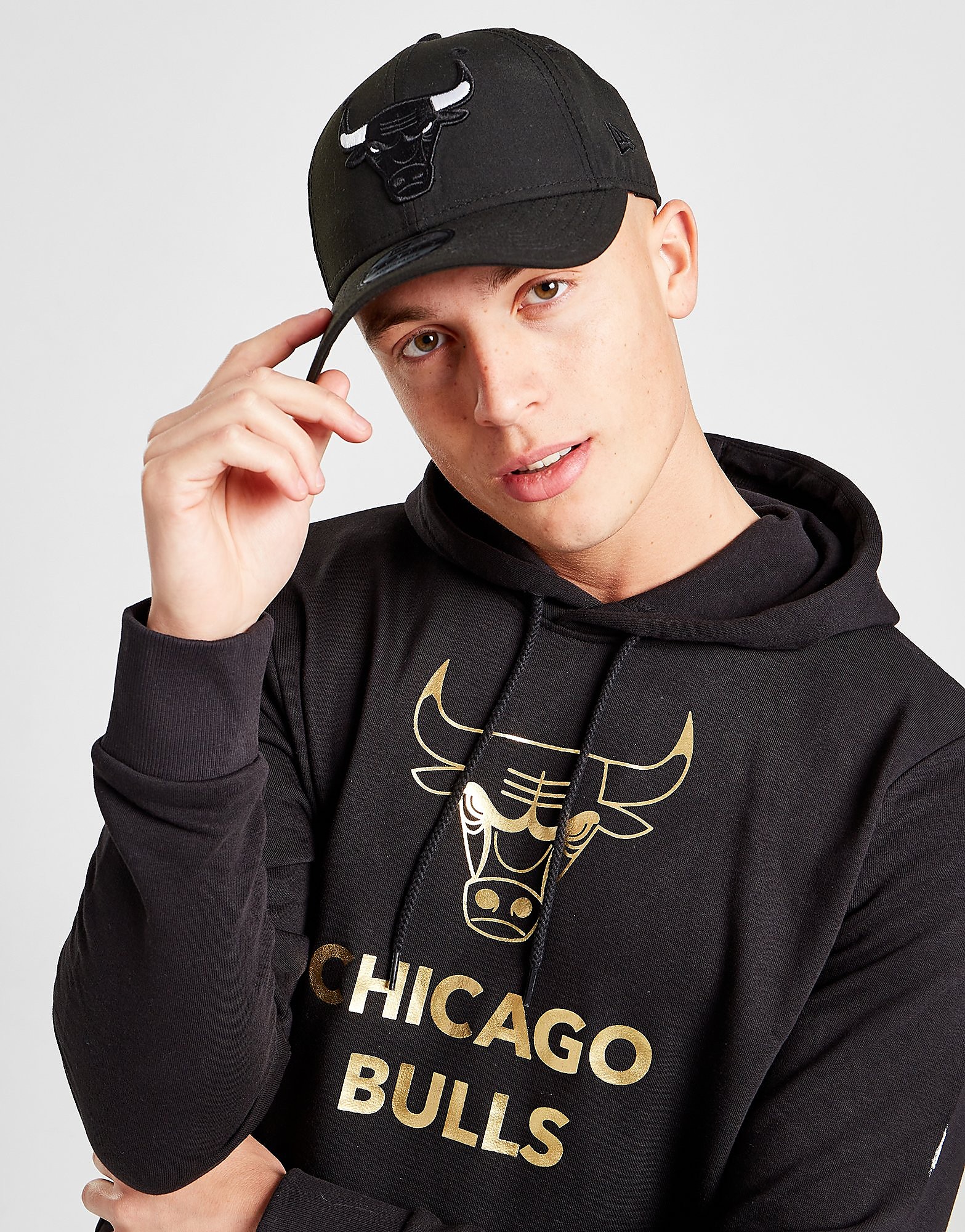 

New Era NBA Chicago Bulls Repreve 9FORTY Cap - Black - Womens, Black