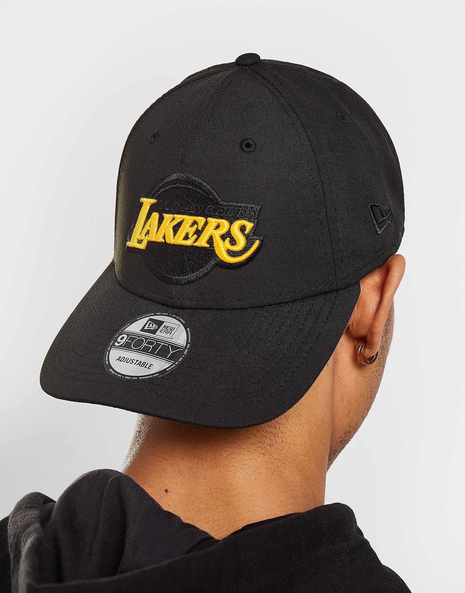 New Era NBA Los Angeles Lakers Repreve 9FORTY Cap, Zwart