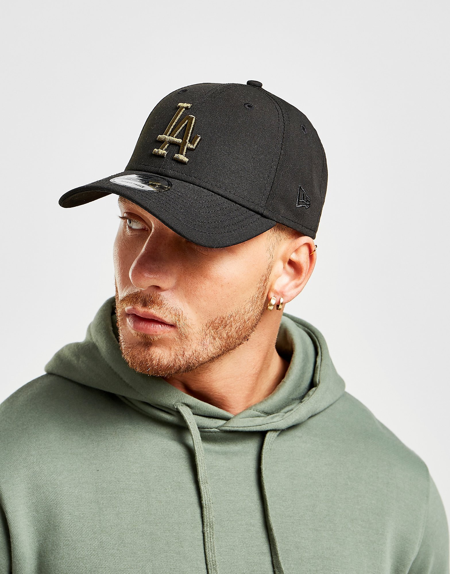 

New Era MLB LA Dodgers Repreve 9FORTY Cap - Black - Womens, Black