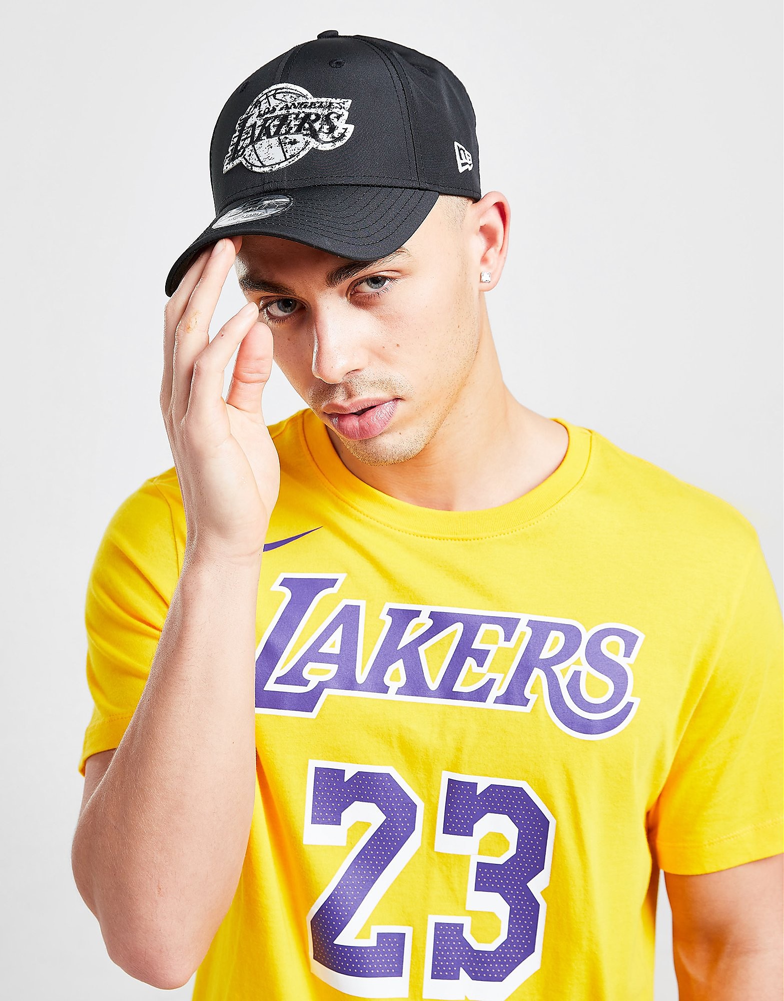 New Era NBA Los Angeles Lakers 9FORTY Cap, Zwart