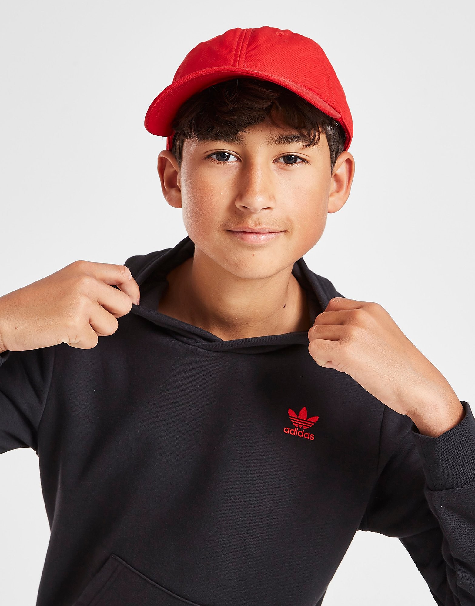

adidas Originals ESSENTIAL HOOD - Only at JD - Black/BLK$ - Kids, Black/BLK$