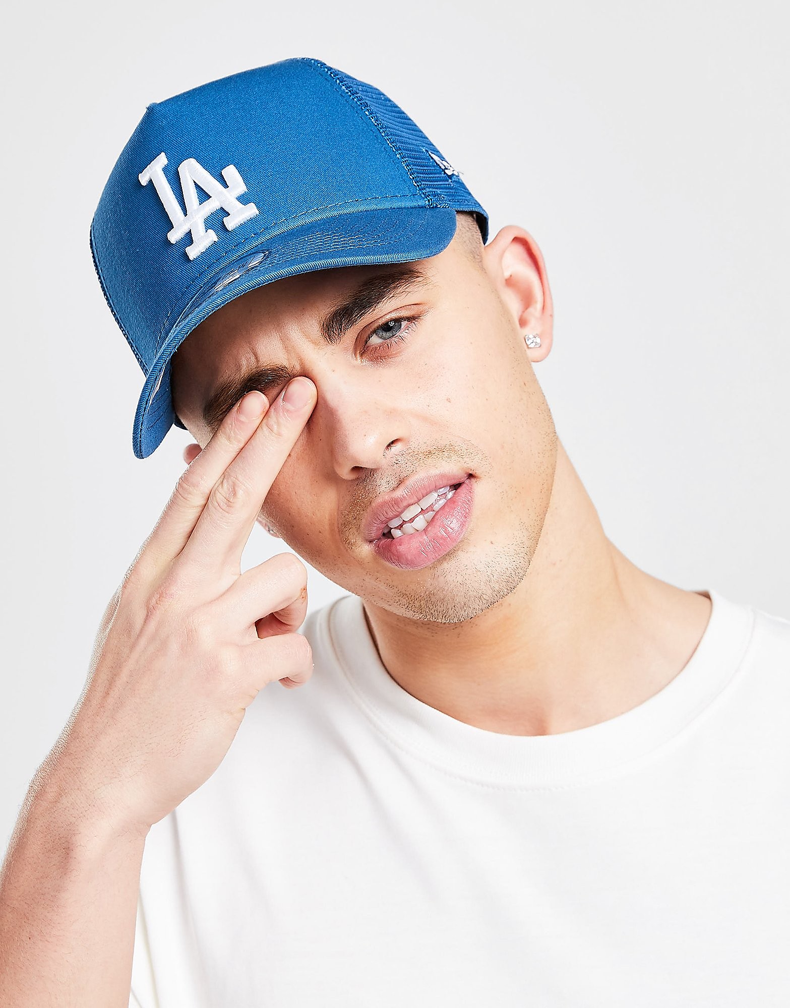 

New Era MLB 9FORTY LA Dodgers Trucker Cap - Blue - Womens, Blue