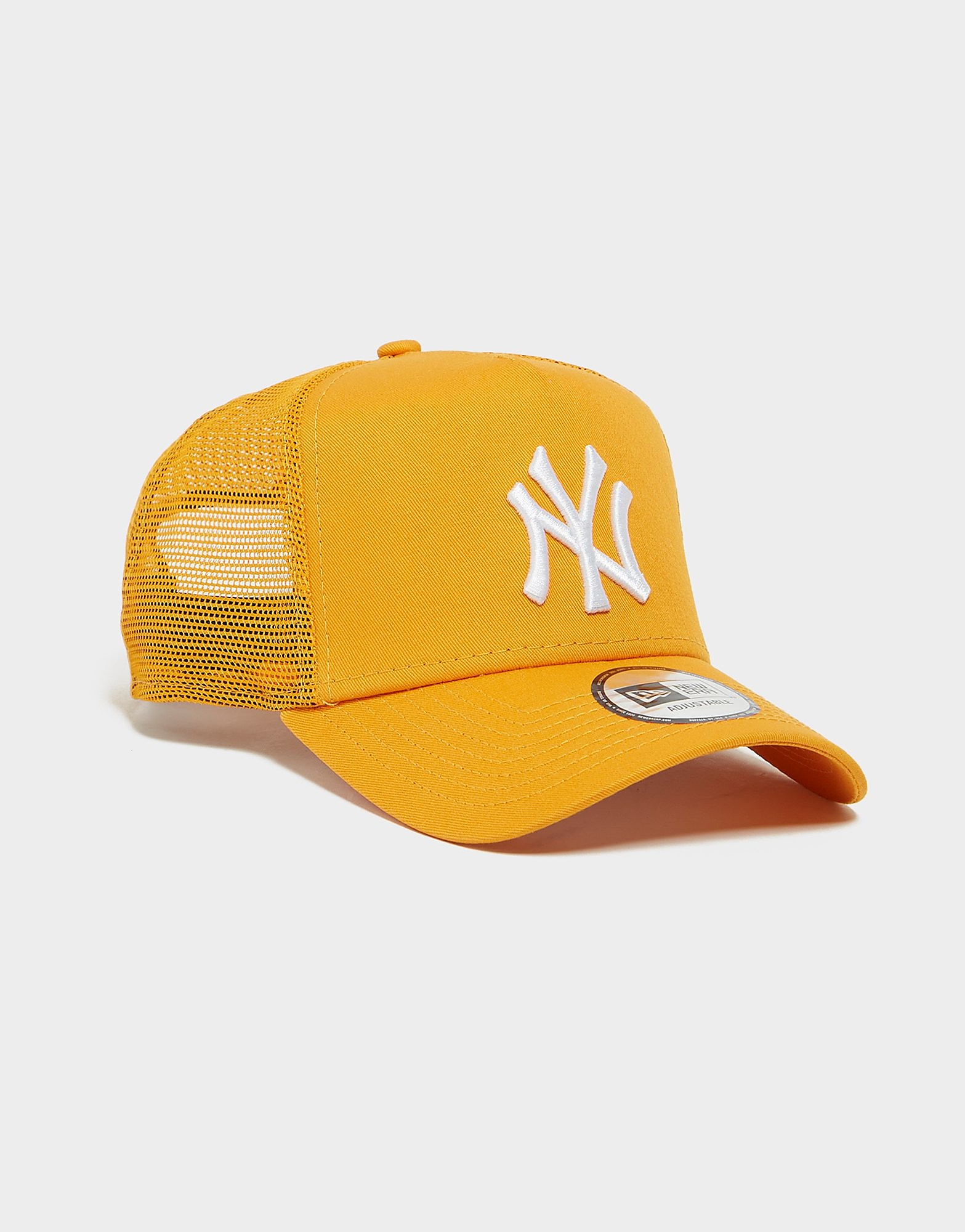 

New Era MLB New York Yankees Snapback Trucker Cap - Orange - Womens, Orange