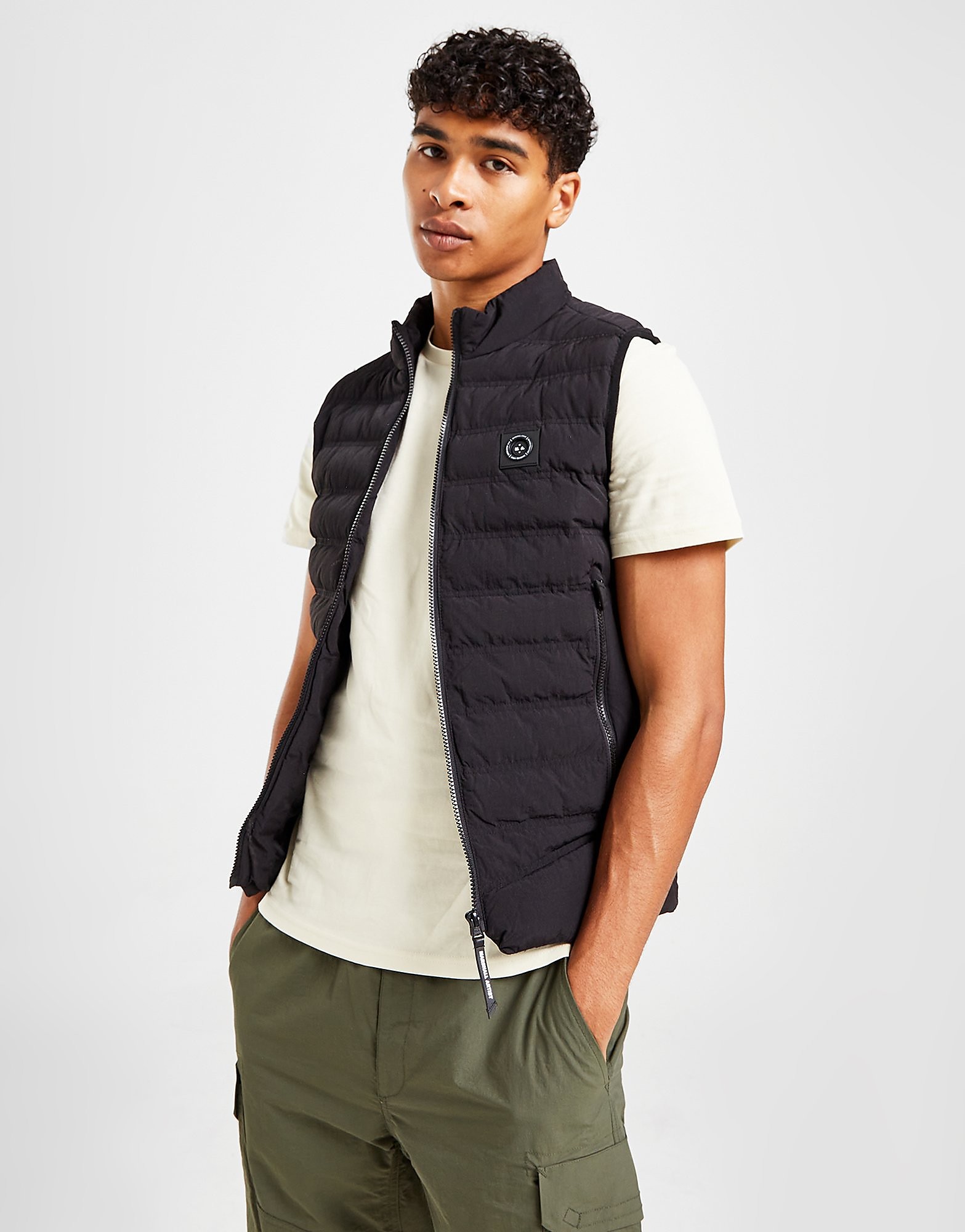 

Marshall Artist Bubble Gilet - Black - Mens, Black