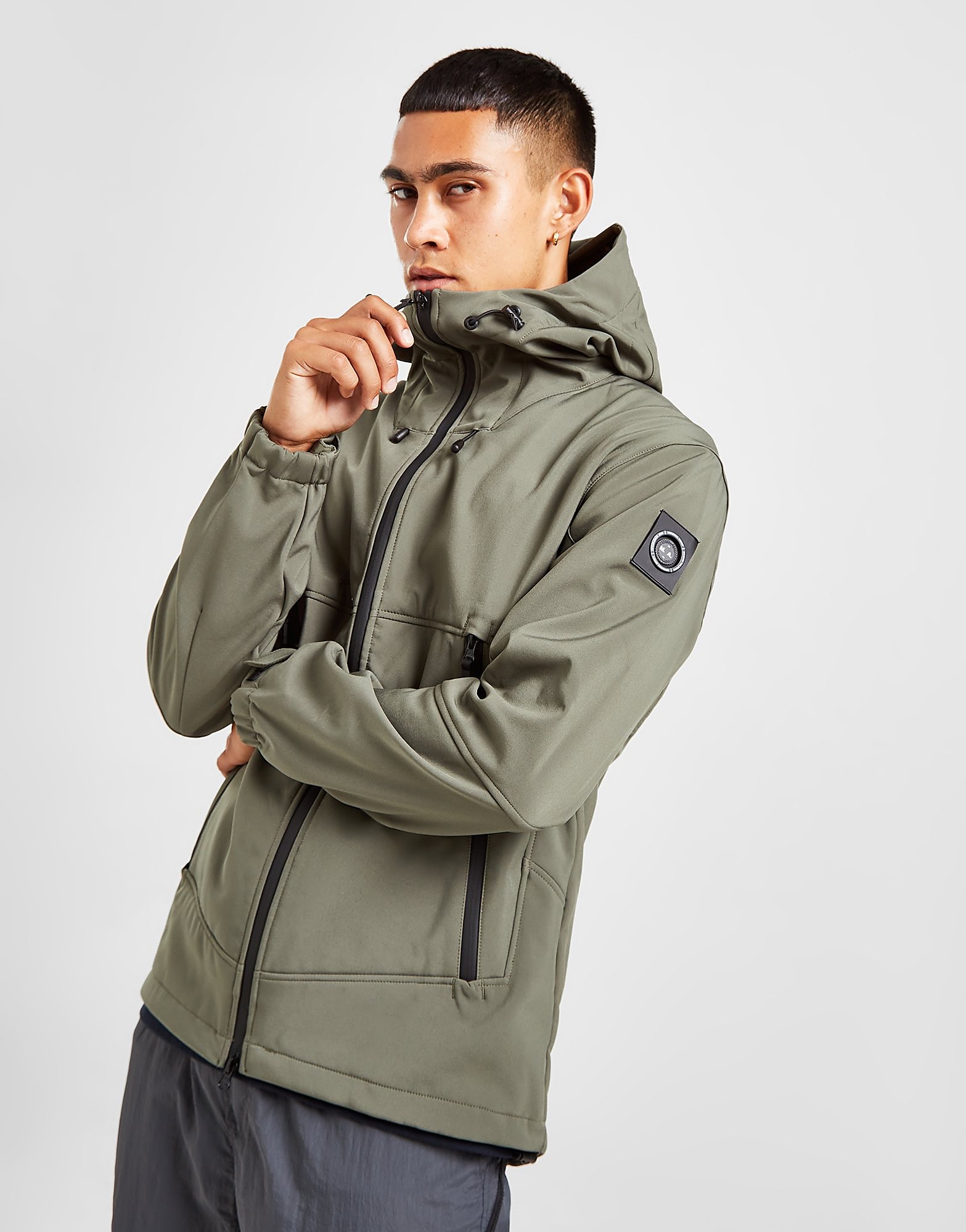 

Marshall Artist Softshell Jacket - Green - Mens, Green