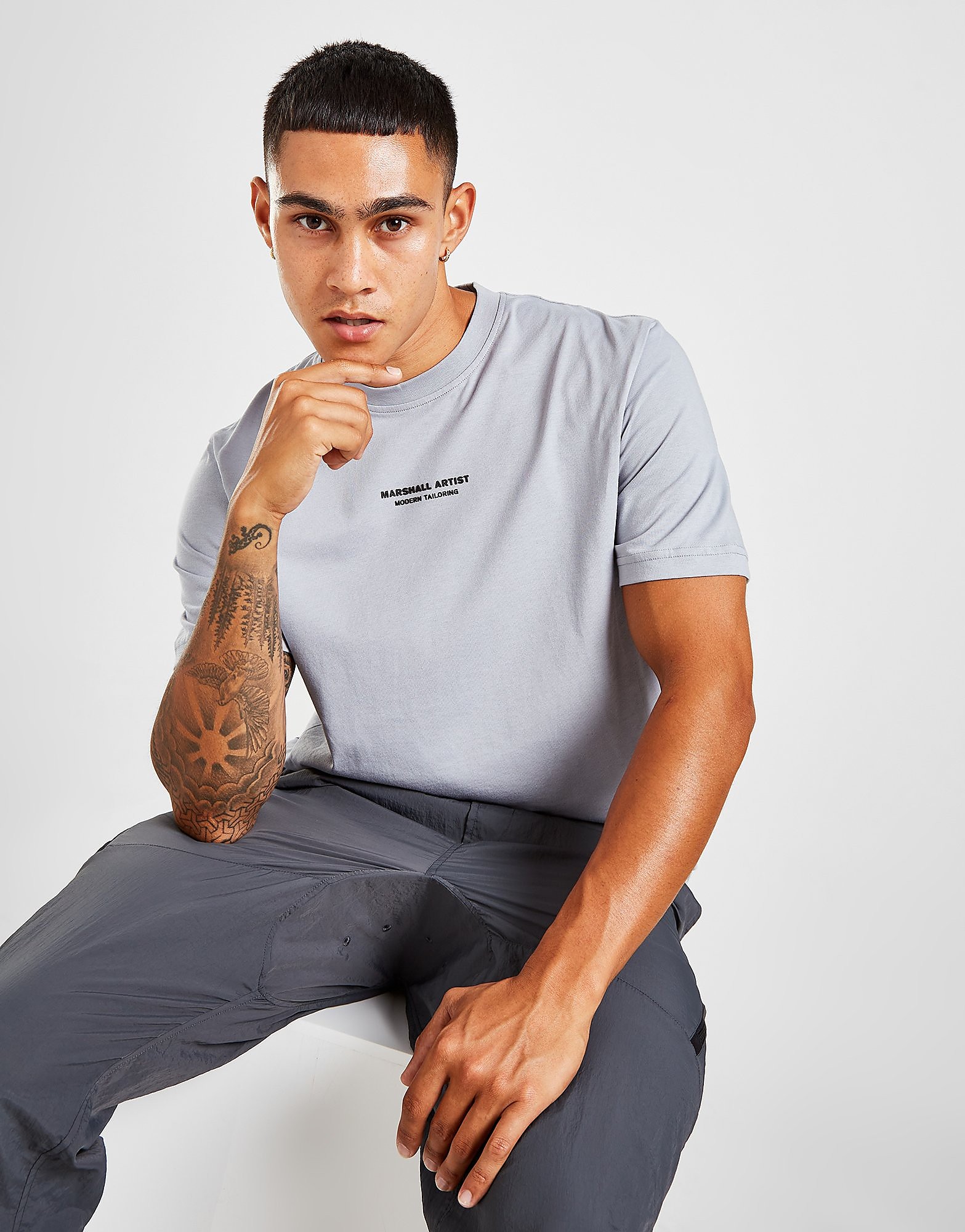 

Marshall Artist Injection T-Shirt - Only at JD - Grey - Mens, Grey