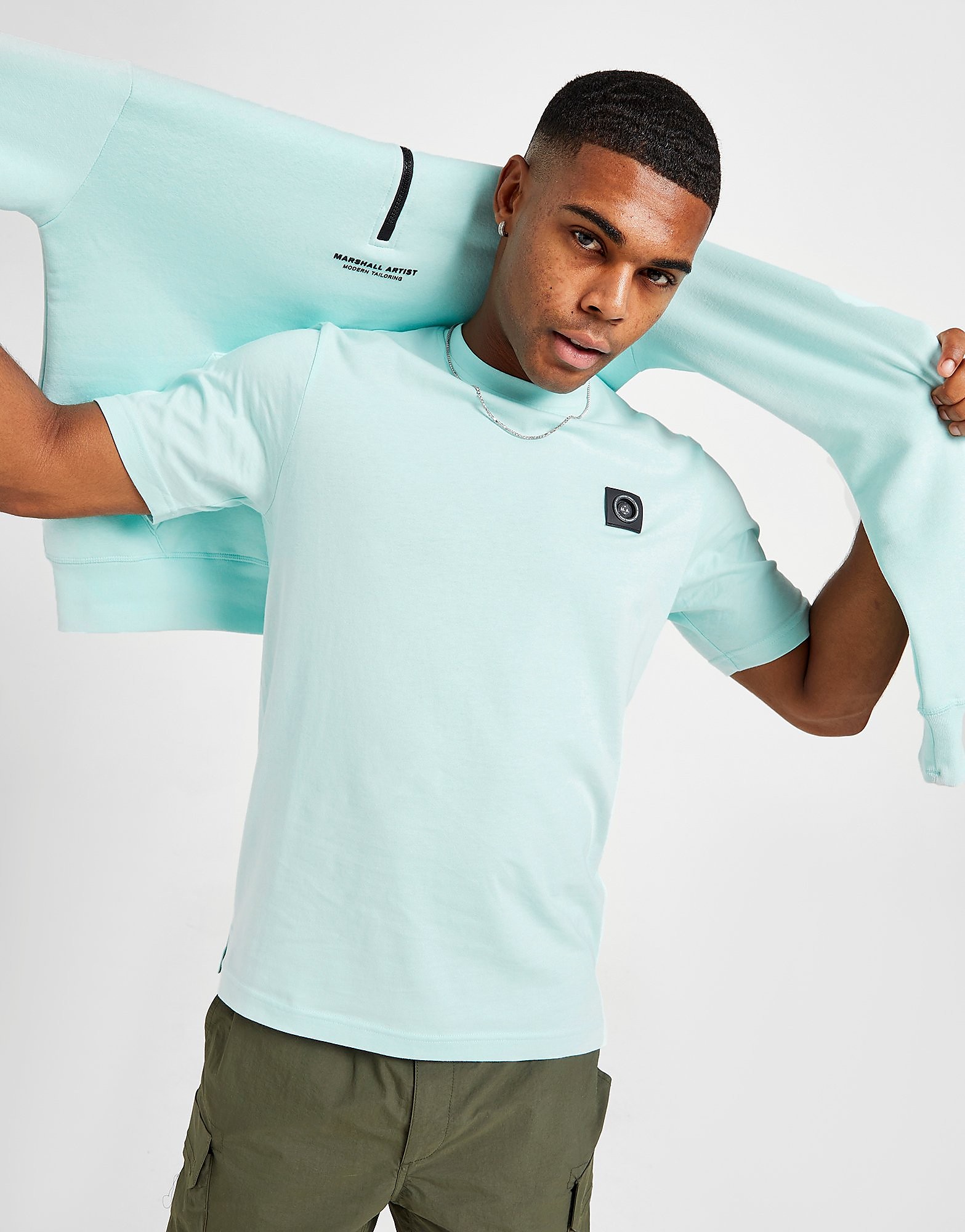 

Marshall Artist Siren T-Shirt - Blue - Mens, Blue