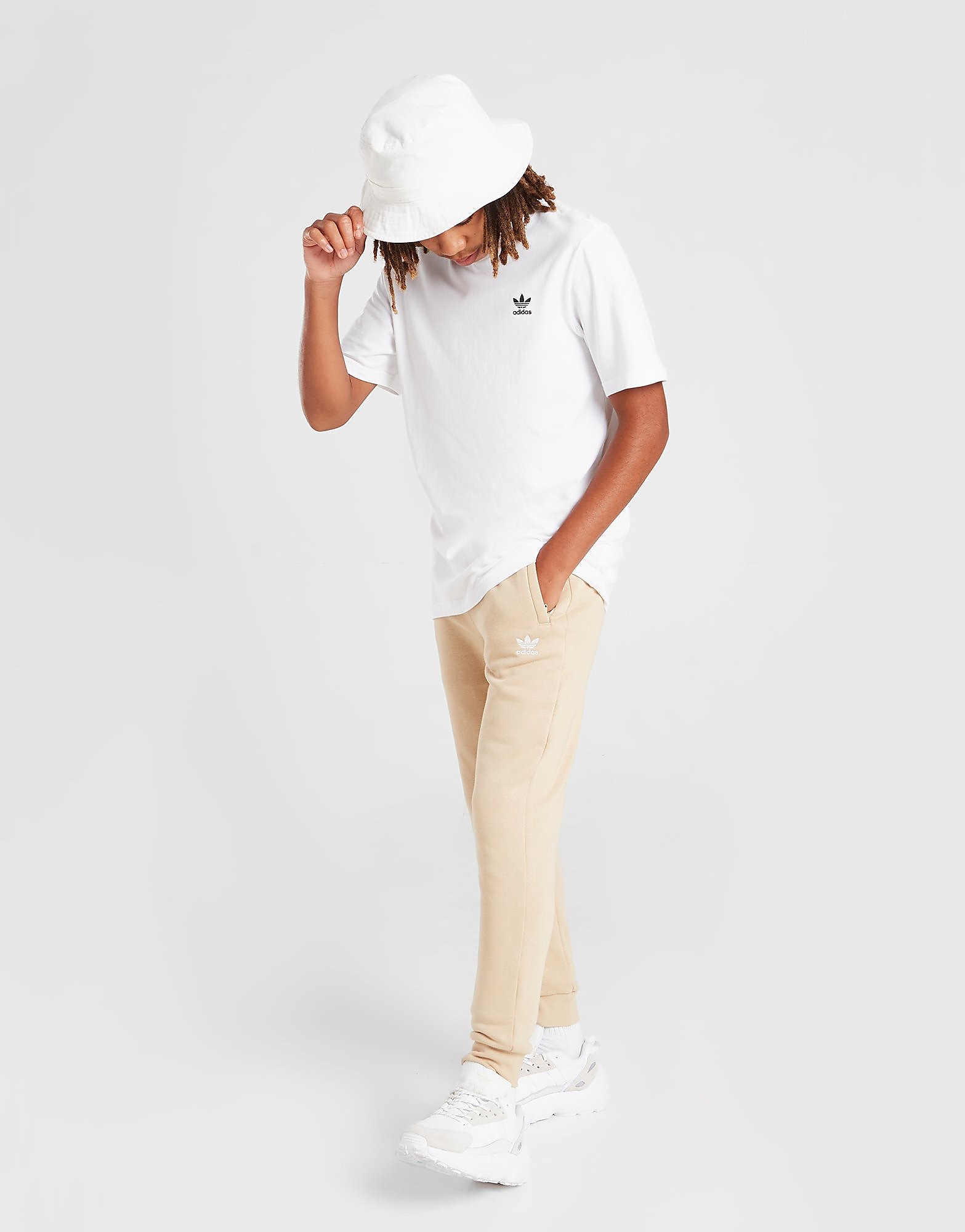 

adidas Originals Essential Joggers Junior - Magic Beige - Kids, Magic Beige