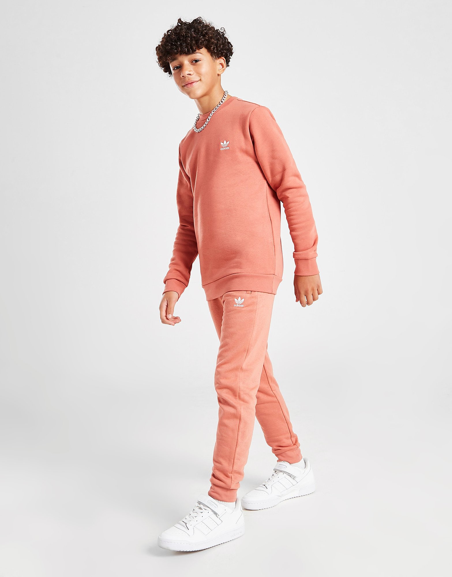

adidas Originals Essential Joggers Junior - Brown - Kids, Brown