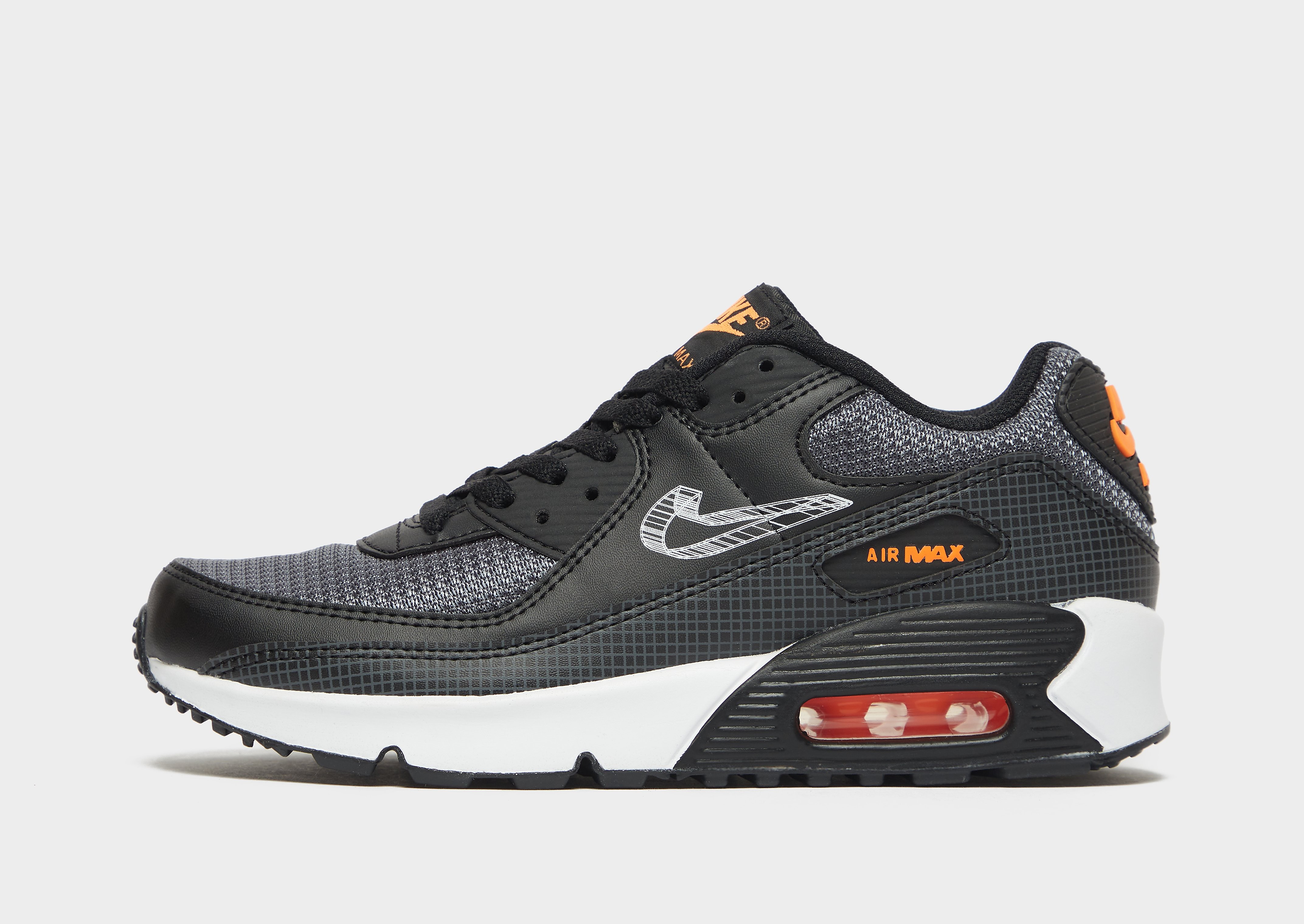 

Nike Air Max 90 Junior - Black - Kids, Black