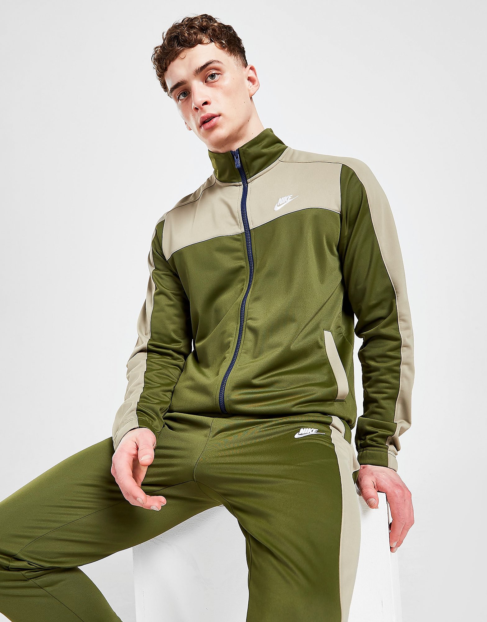 

Nike Hades Poly Track Top - Green - Mens, Green