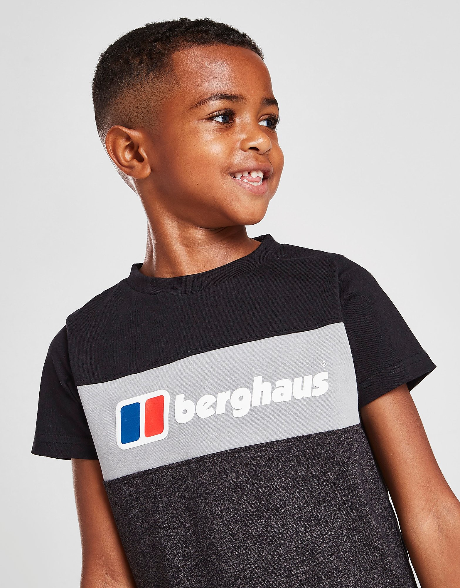 

Berghaus Poly Colour Block T-Shirt Children - Black - Kids, Black