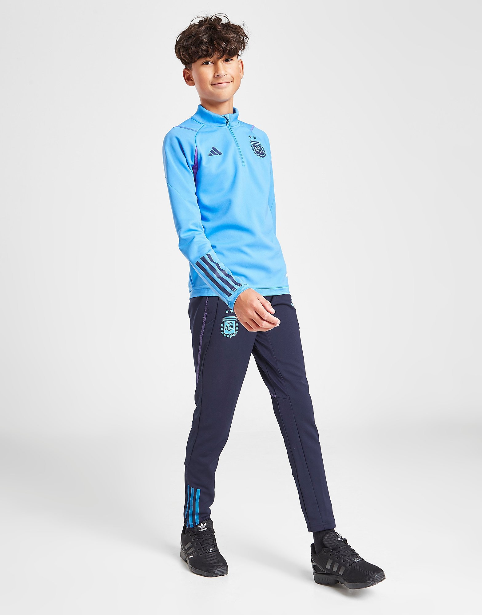 

adidas Argentina Training Track Pants Junior - Night Indigo - Kids, Night Indigo