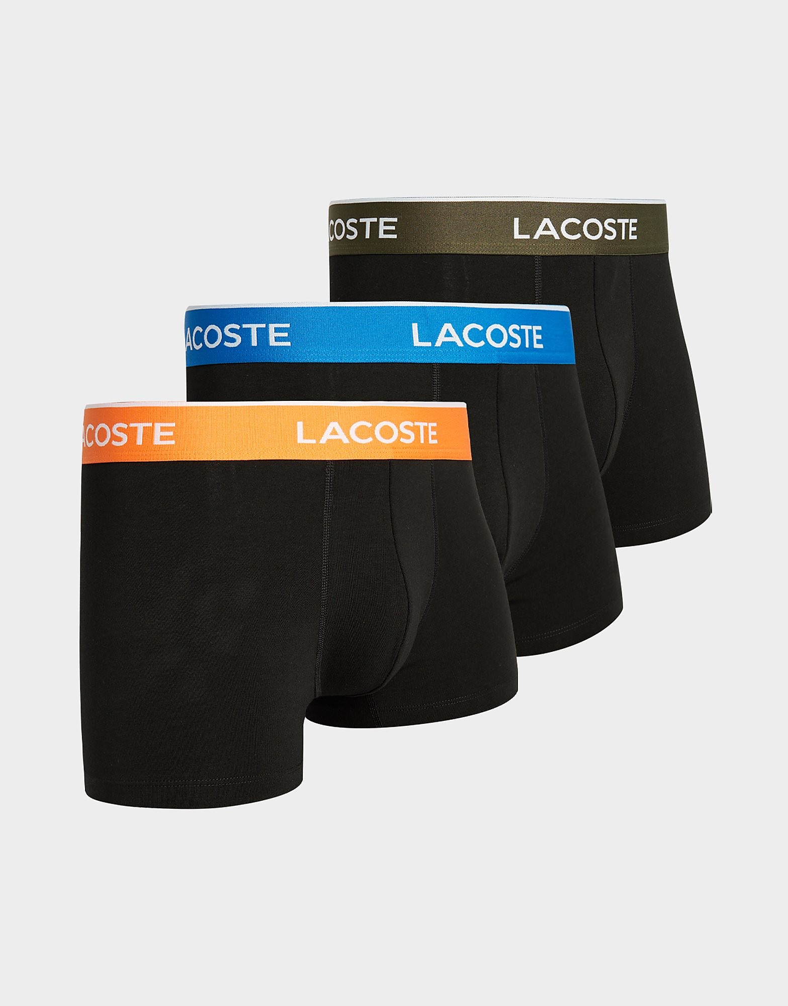 

Lacoste 3-Pack Trunks - Black - Mens, Black