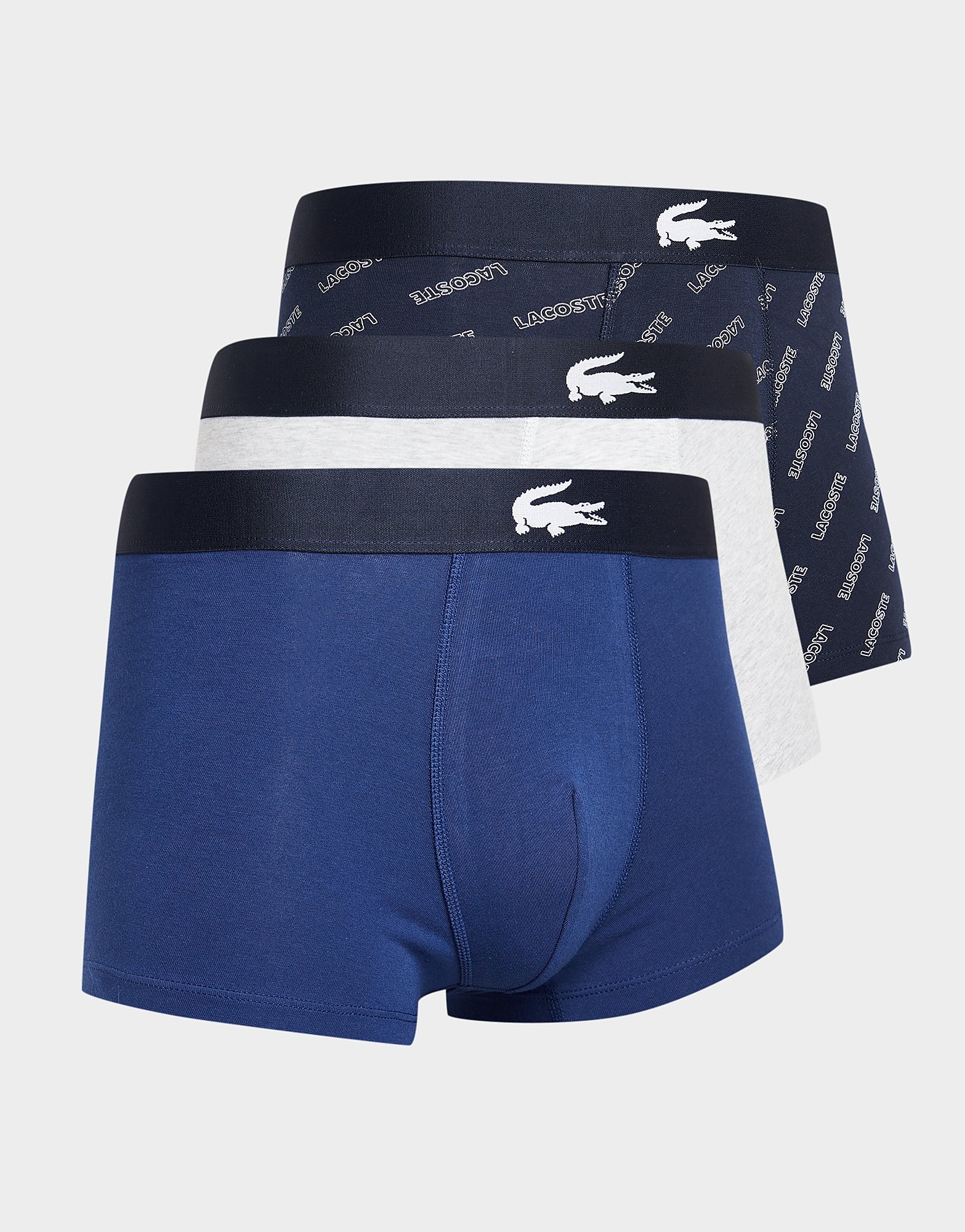 

Lacoste 3-Pack Trunks - Multi Coloured - Mens, Multi Coloured