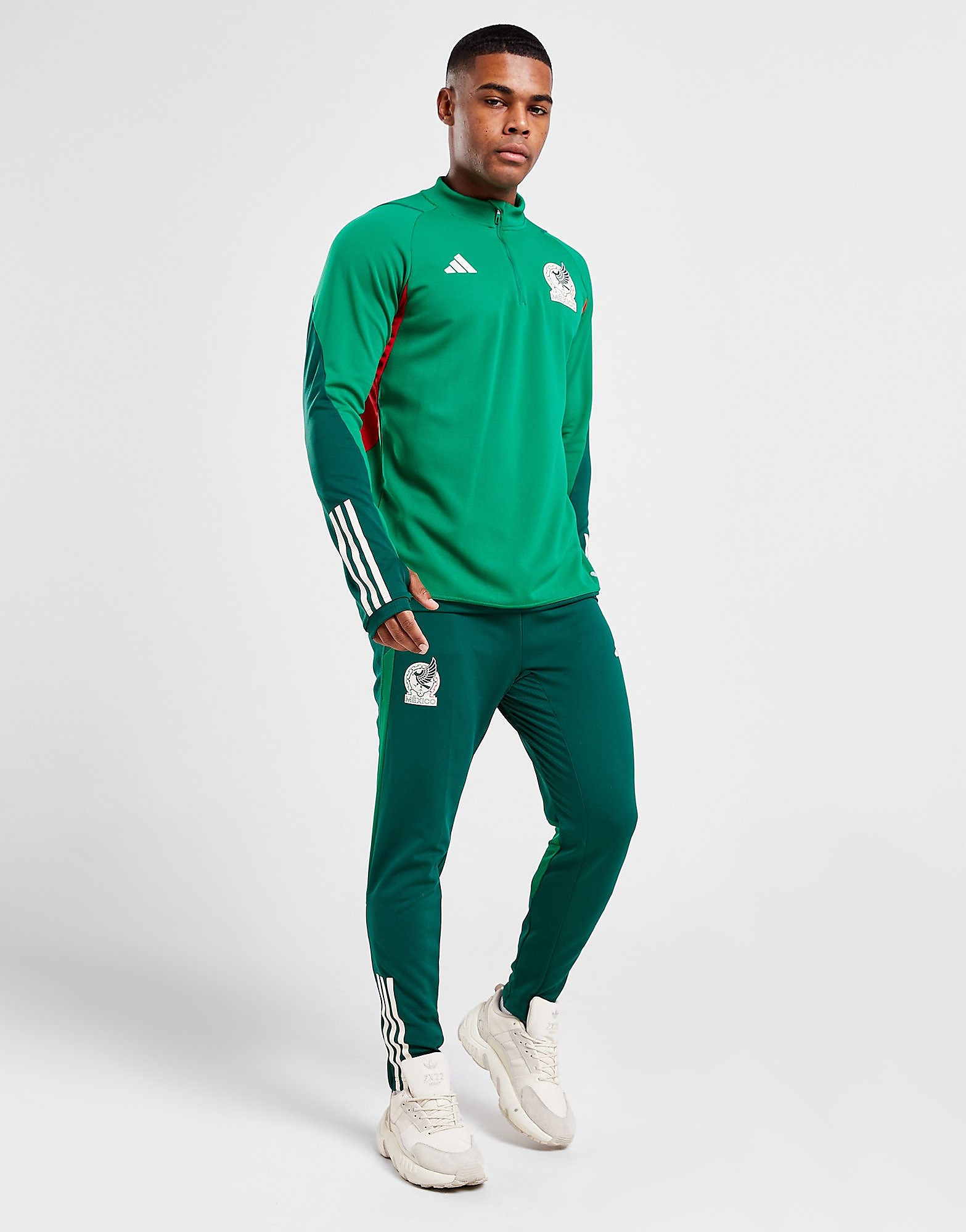 

adidas Mexico Training Pants - Collegiate Green - Mens, Collegiate Green