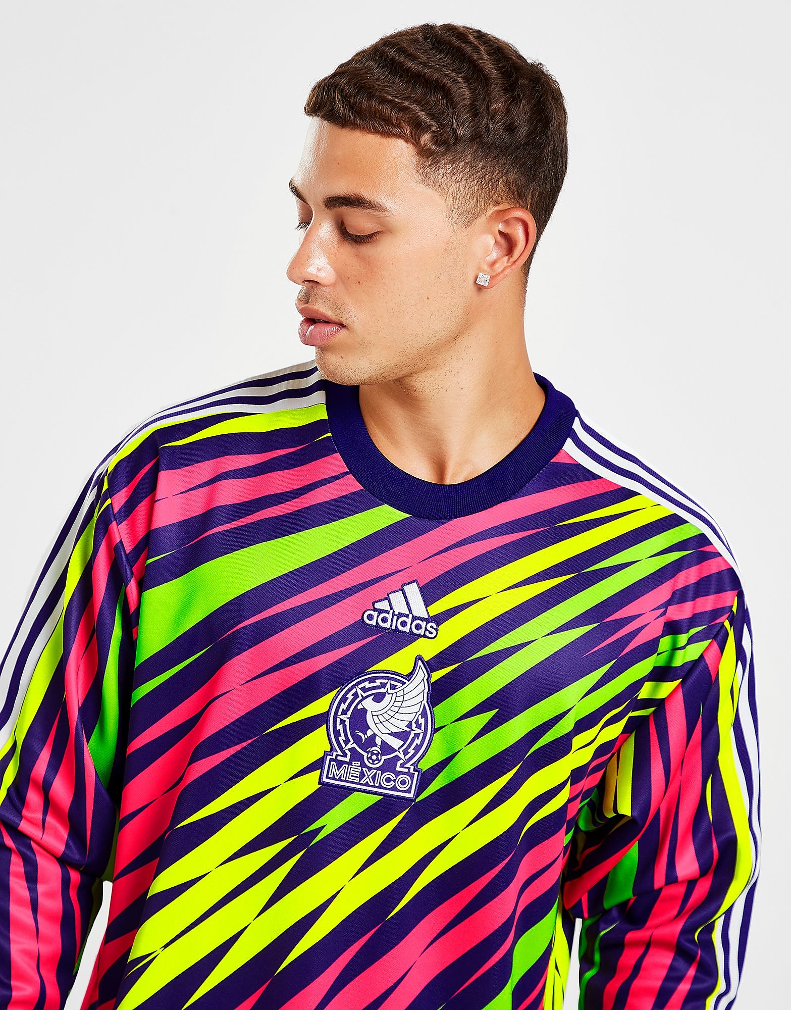 

adidas Mexico Goalkeeper Icon Shirt - Team Colleg Purple - Mens, Team Colleg Purple
