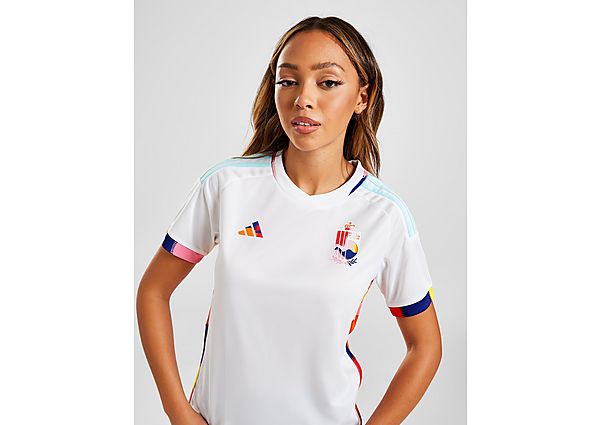 adidas Belgium 2022 Away Shirt Women's, White