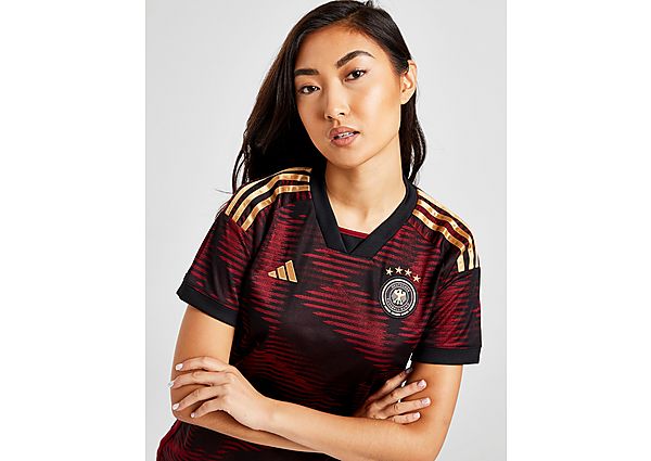 adidas Germany 2022 Away Shirt Women's, Black