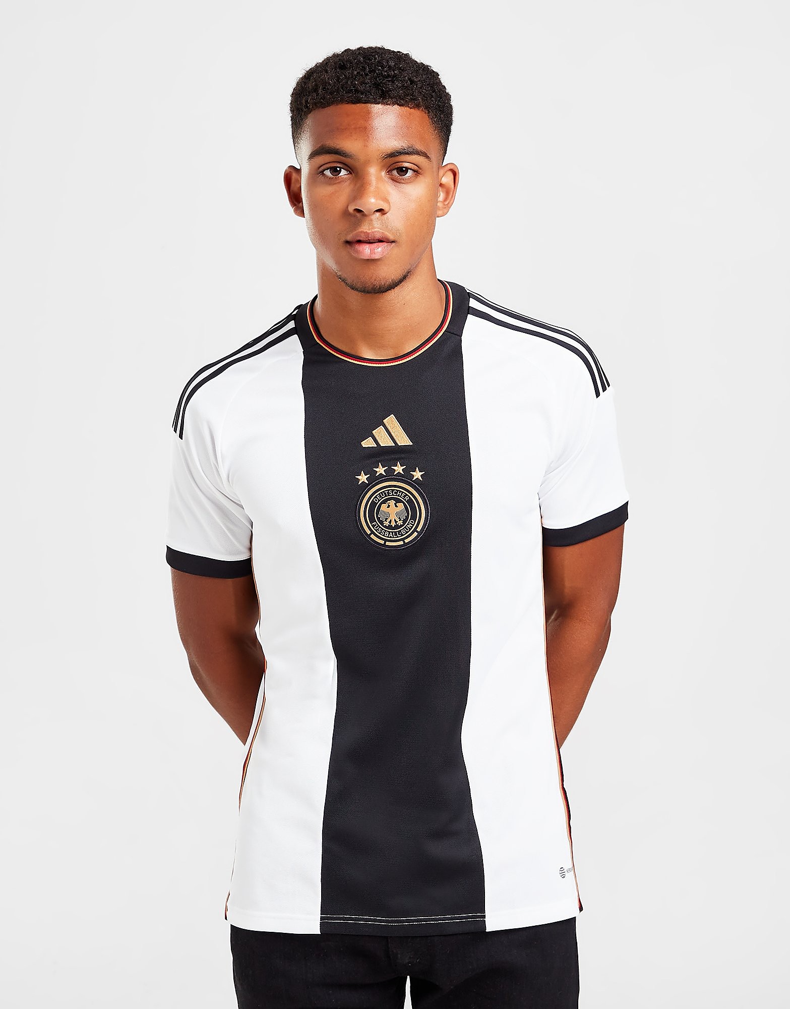 

adidas Germany 2022 Home Shirt - White - Mens, White