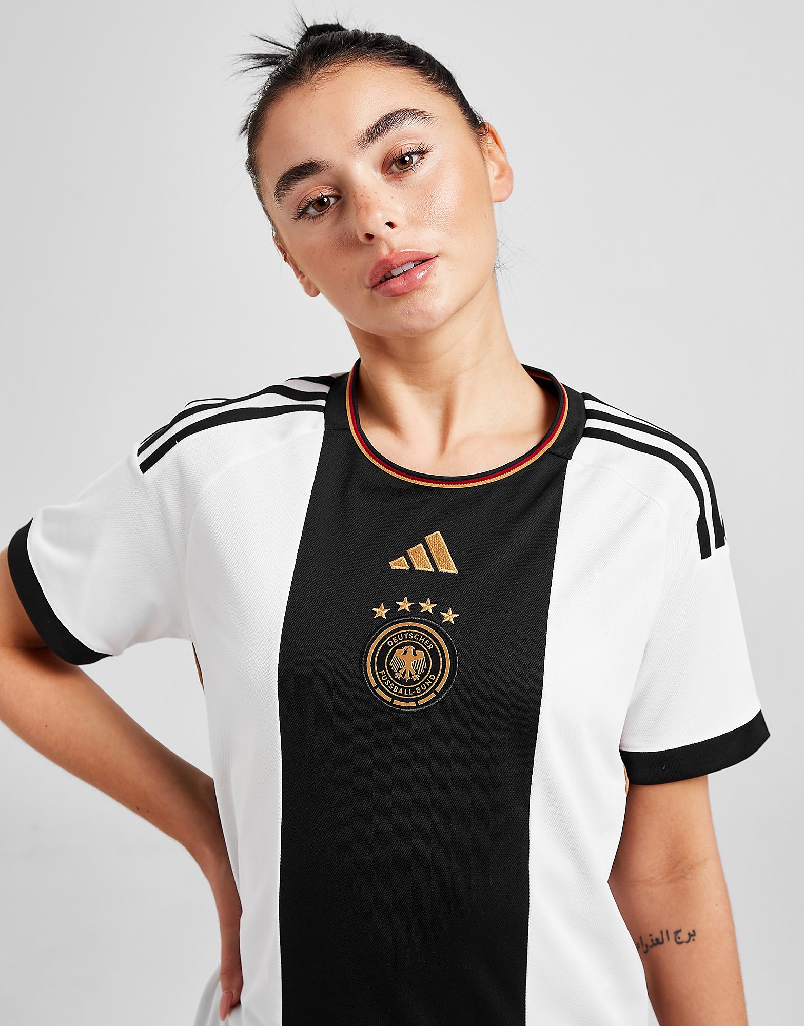 

adidas Germany 2022 Home Shirt Women's PRE ORDER - White, White