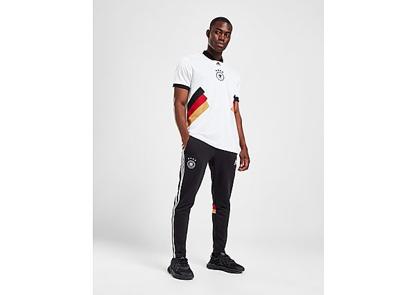 adidas Germany World Cup Icon Joggers - Black / White - Mens, Black / White