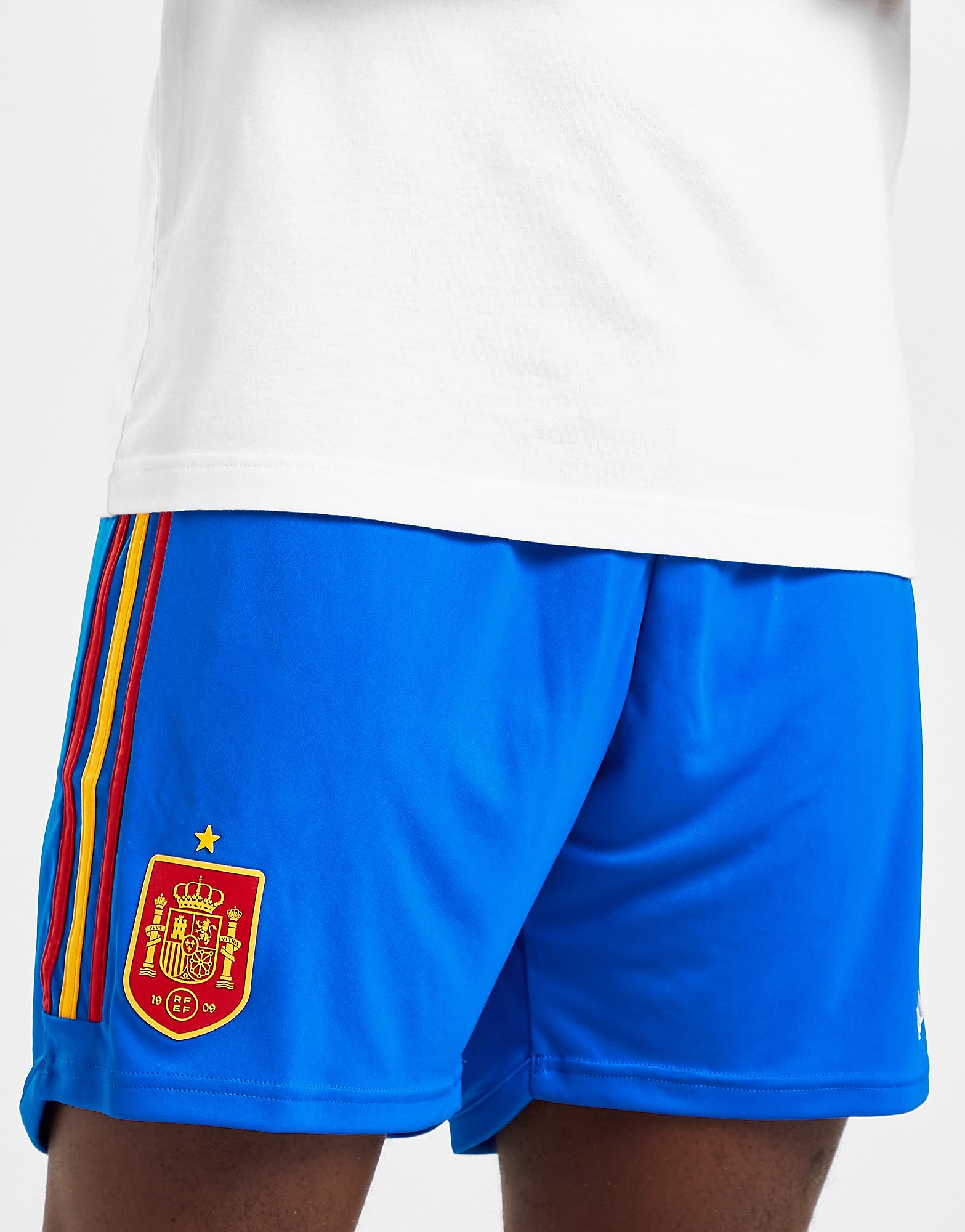 

adidas Spain 2022 Away Shorts - Blue - Mens, Blue