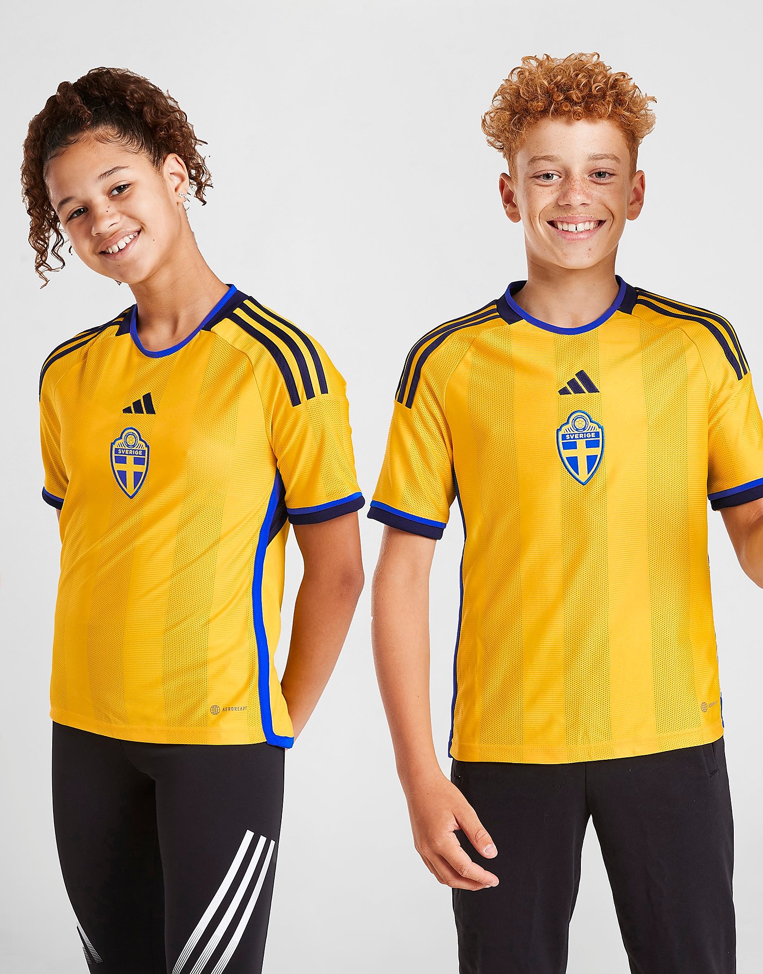 

adidas Sweden 2022 Home Shirt Junior - Eqt Yellow - Kids, Eqt Yellow