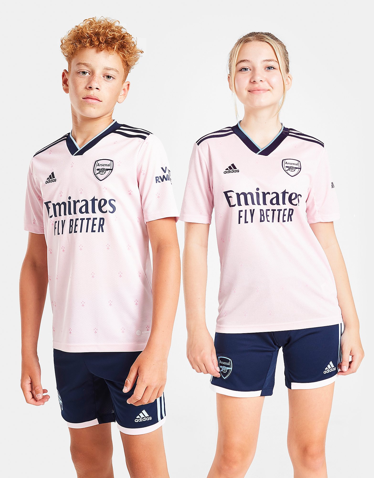 

adidas Arsenal FC 2022/23 Third Shirt Junior - Pink - Kids, Pink