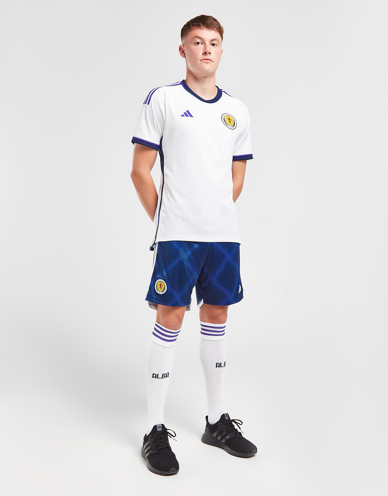 

adidas Scotland 2022 Away Shorts - Navy - Mens, Navy
