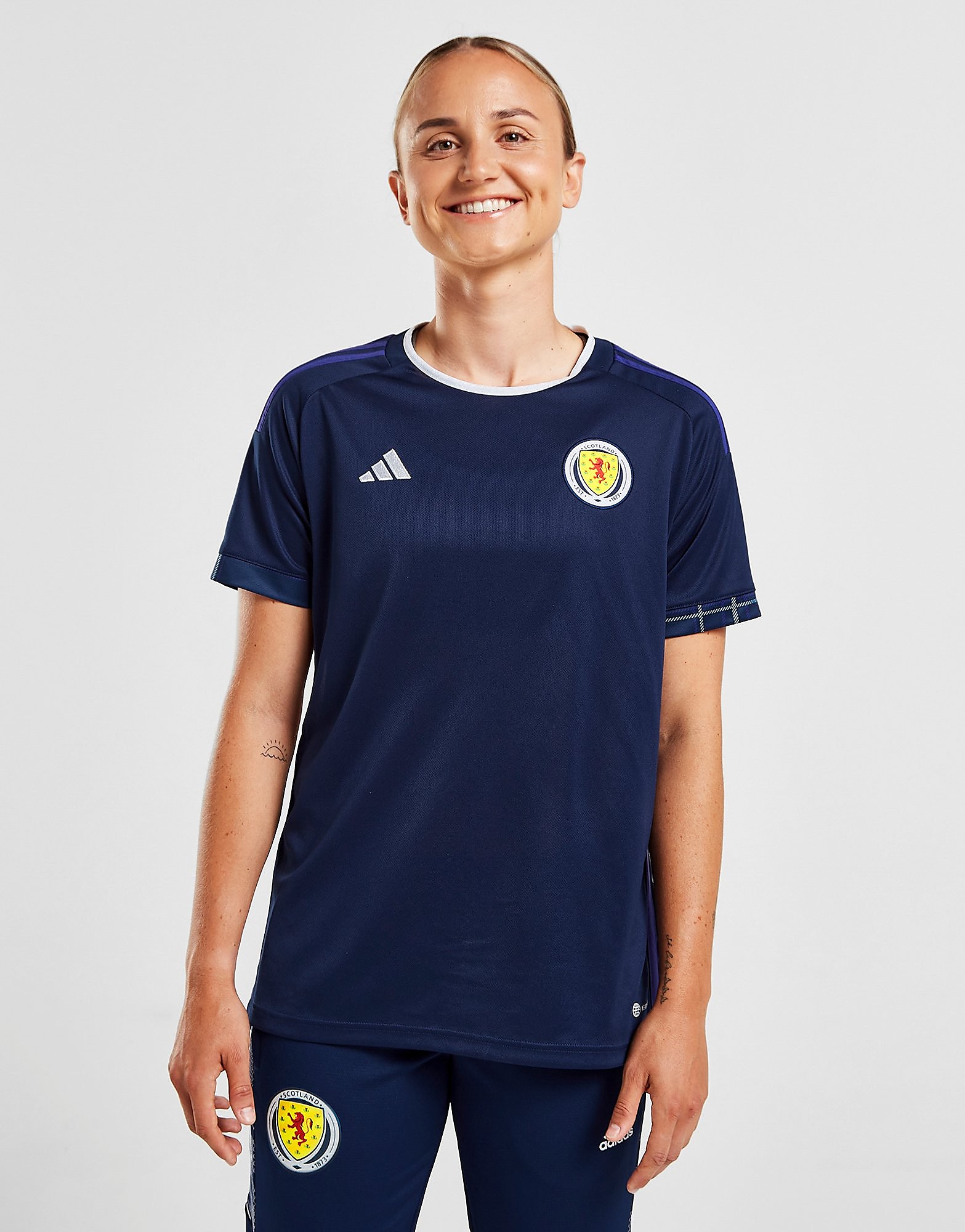 

adidas Scotland 2022 Home Shirt Women's - Blue, Blue