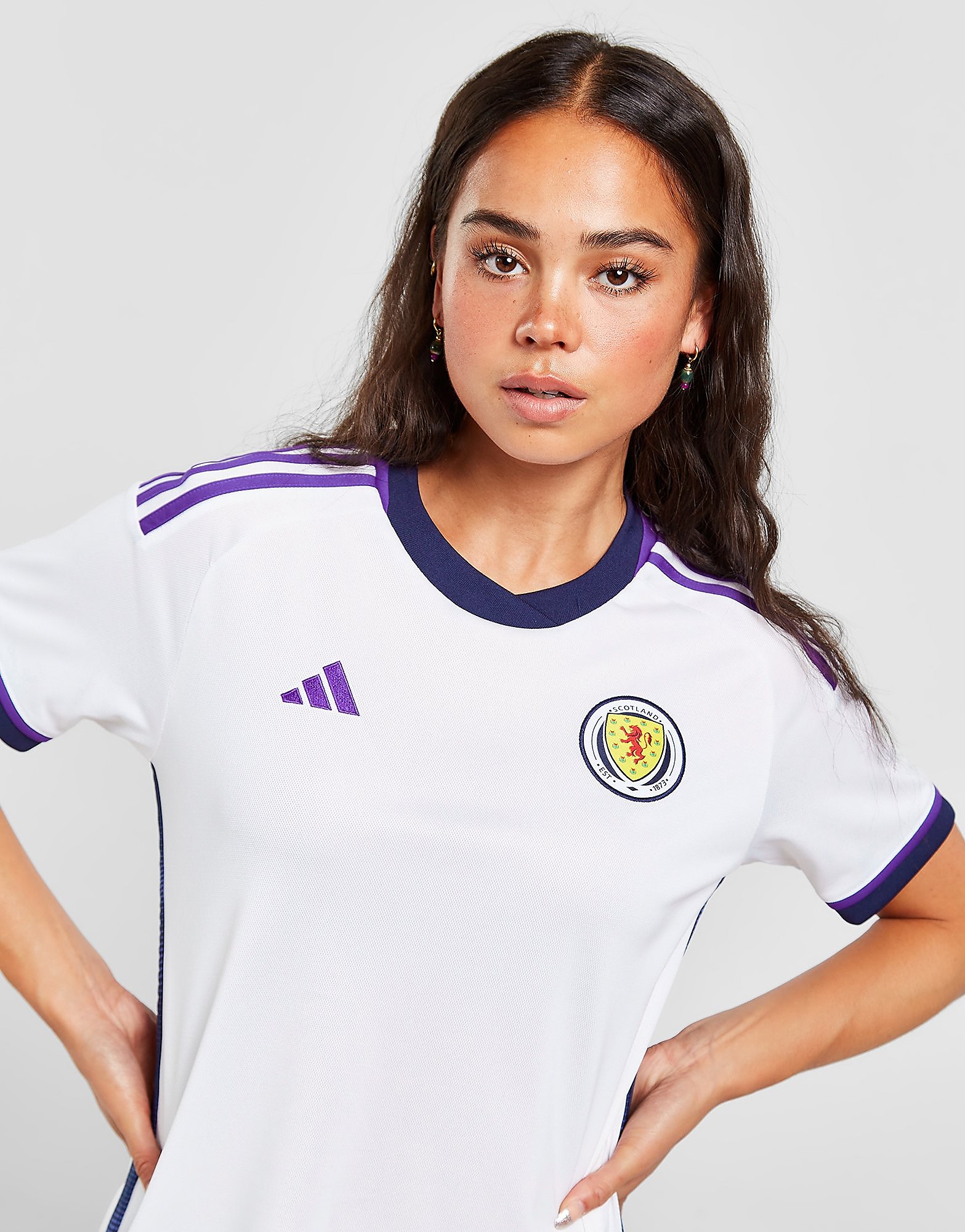 

adidas Scotland 2022 Away Shirt Women's - White, White