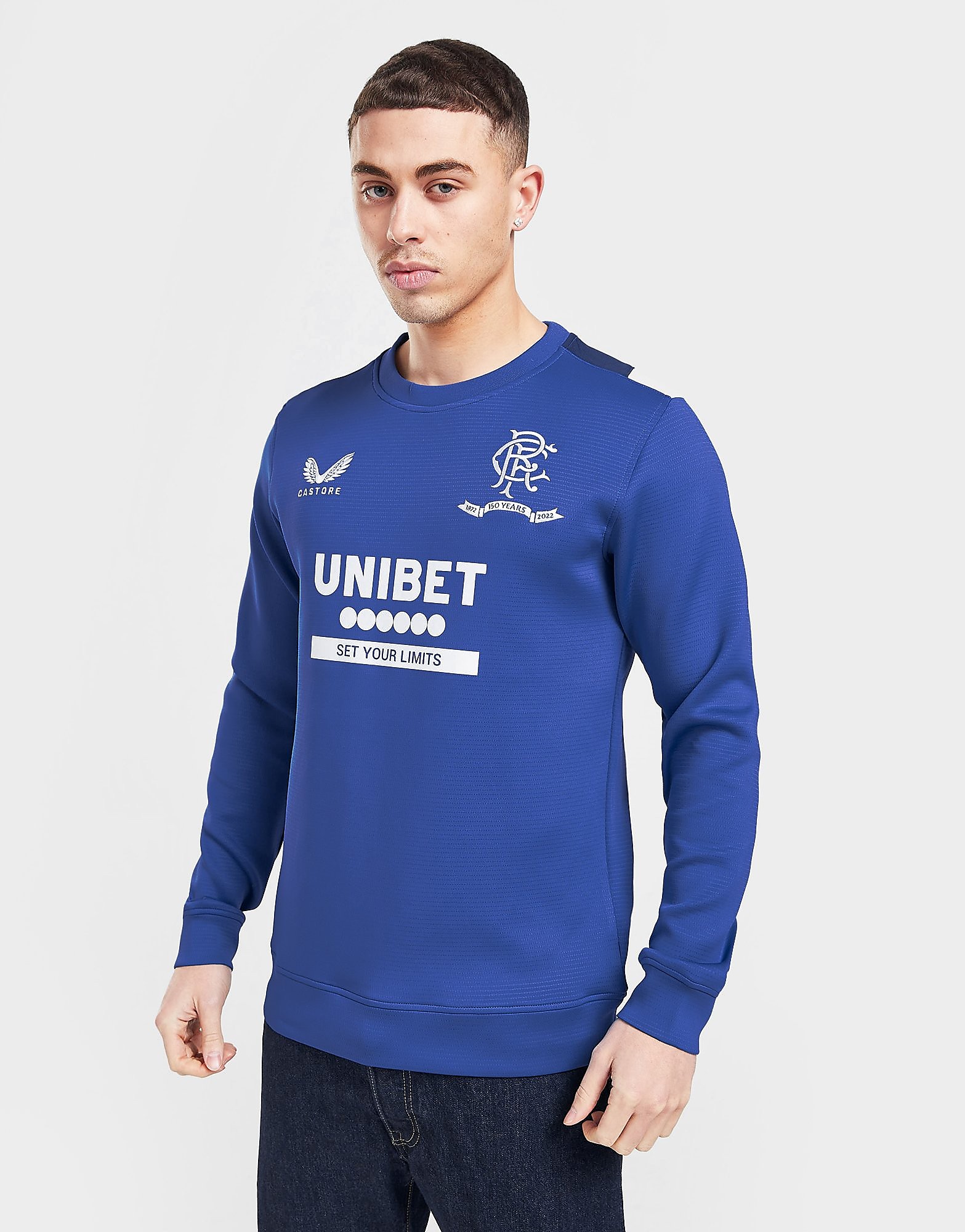 

Castore Rangers FC Training Sweatshirt - Blue - Mens, Blue