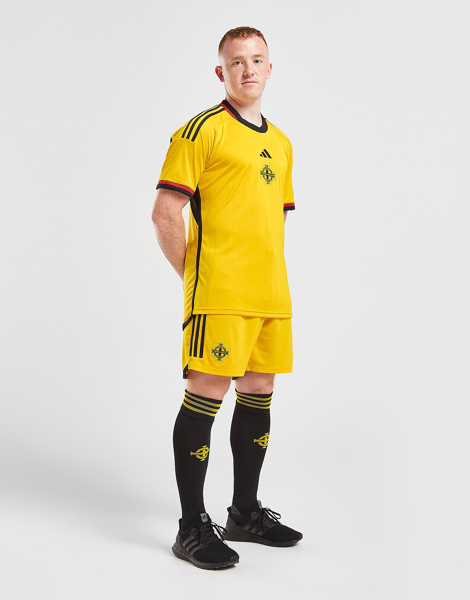 

adidas Northern Ireland 2022 Away Shorts - Yellow - Mens, Yellow